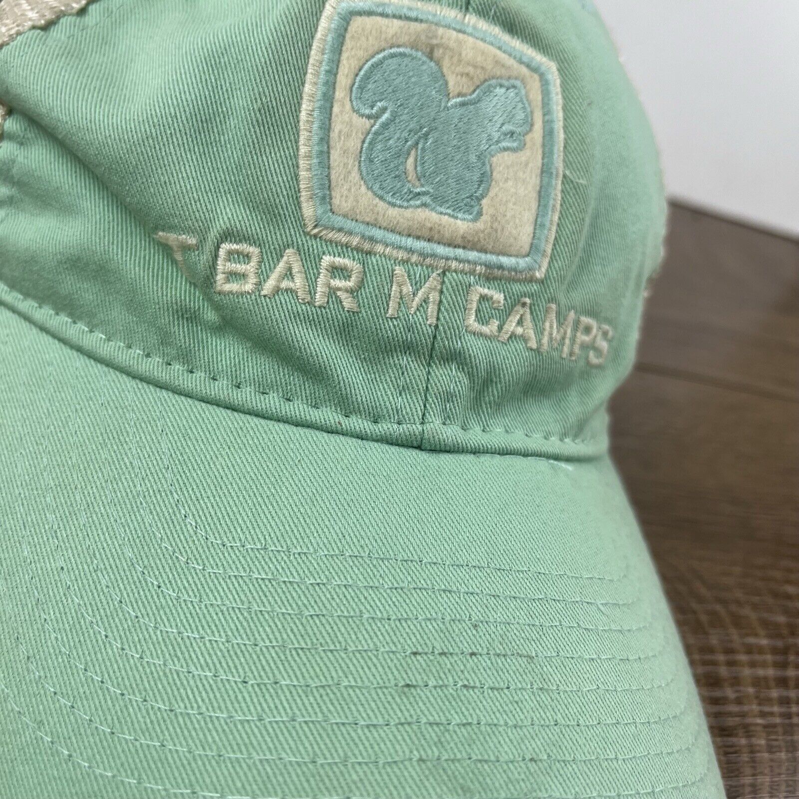 Other T Bar M Camps Hat Adjustable Hat Teal Blue Adjustable Hat Ad Size ONE SIZE - 8 Thumbnail