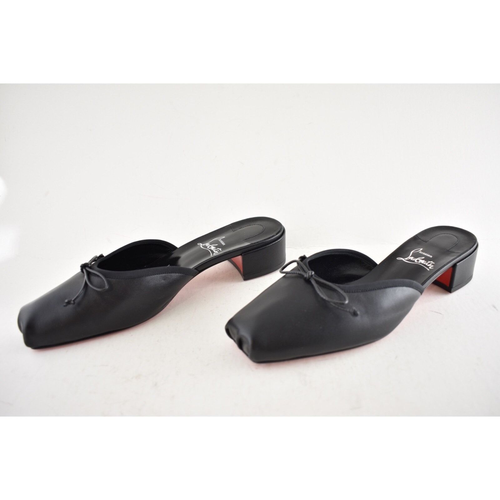 Christian Louboutin Christian Louboutin Mimiflirt Black Ballet Ballerina Slide Size US 9 / IT 39 - 12 Thumbnail