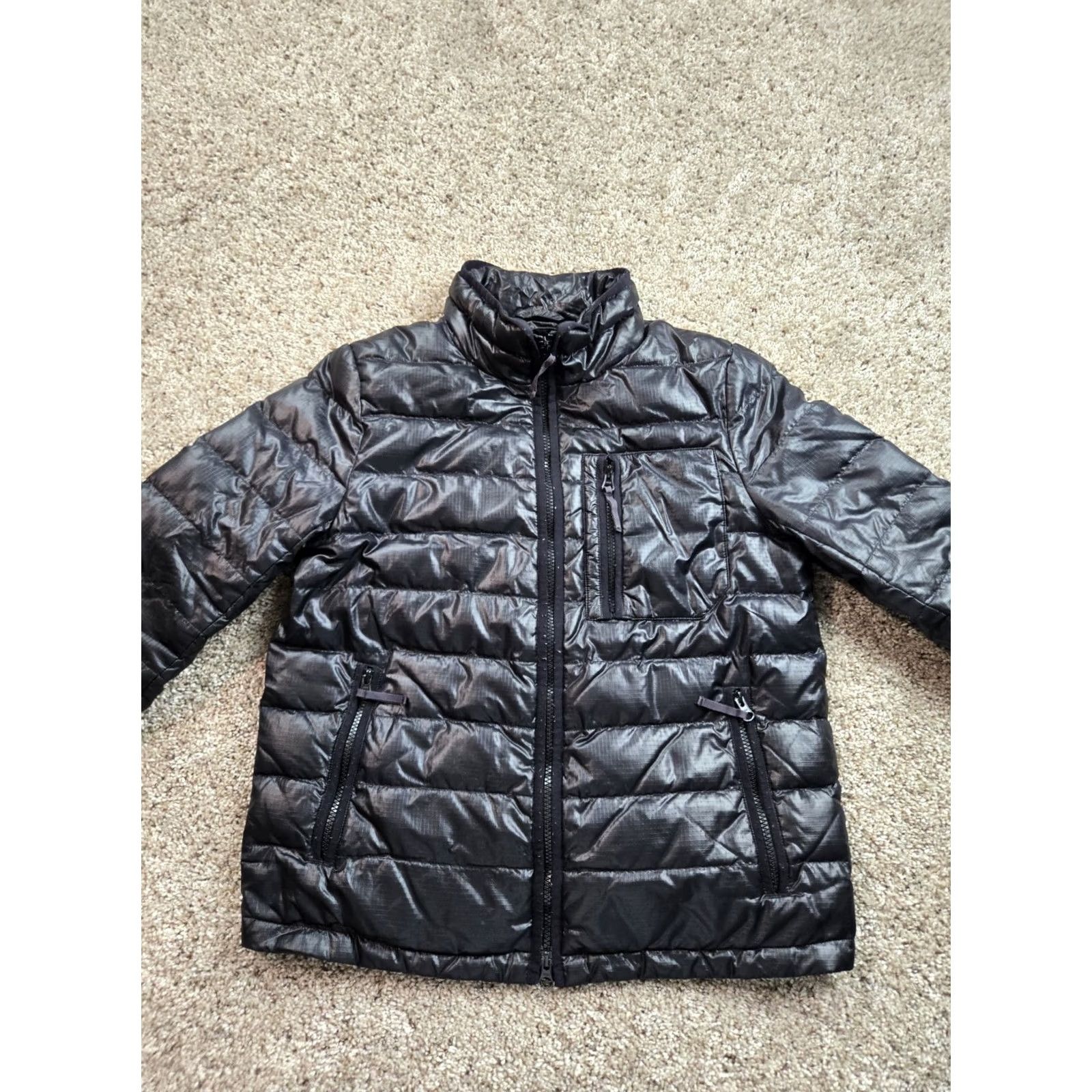 J.Crew J.CREW Puffer Jacket Mens Medium Black Down Nylon Full Zip Hoodie Pockets J.CREW Puffer Jacket Mens Medium Black Down Nylon Full Zip Hoodie Pockets Size US M / EU 48-50 / 2 - 4 Thumbnail