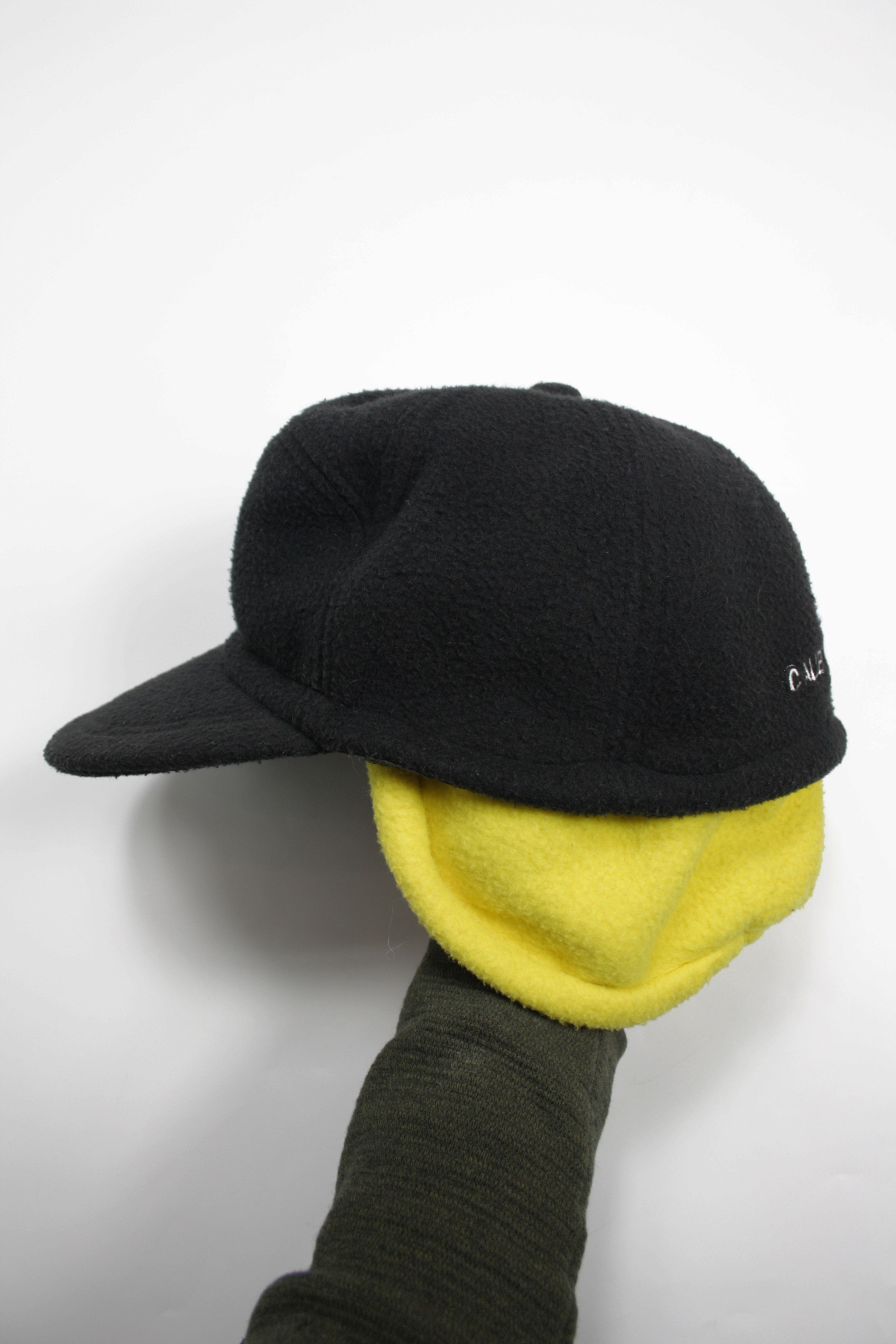 Alien Workshop Alien Workshop 1997 Vintage SOS Fleece Earflap Cap Hat Size ONE SIZE - 6 Thumbnail