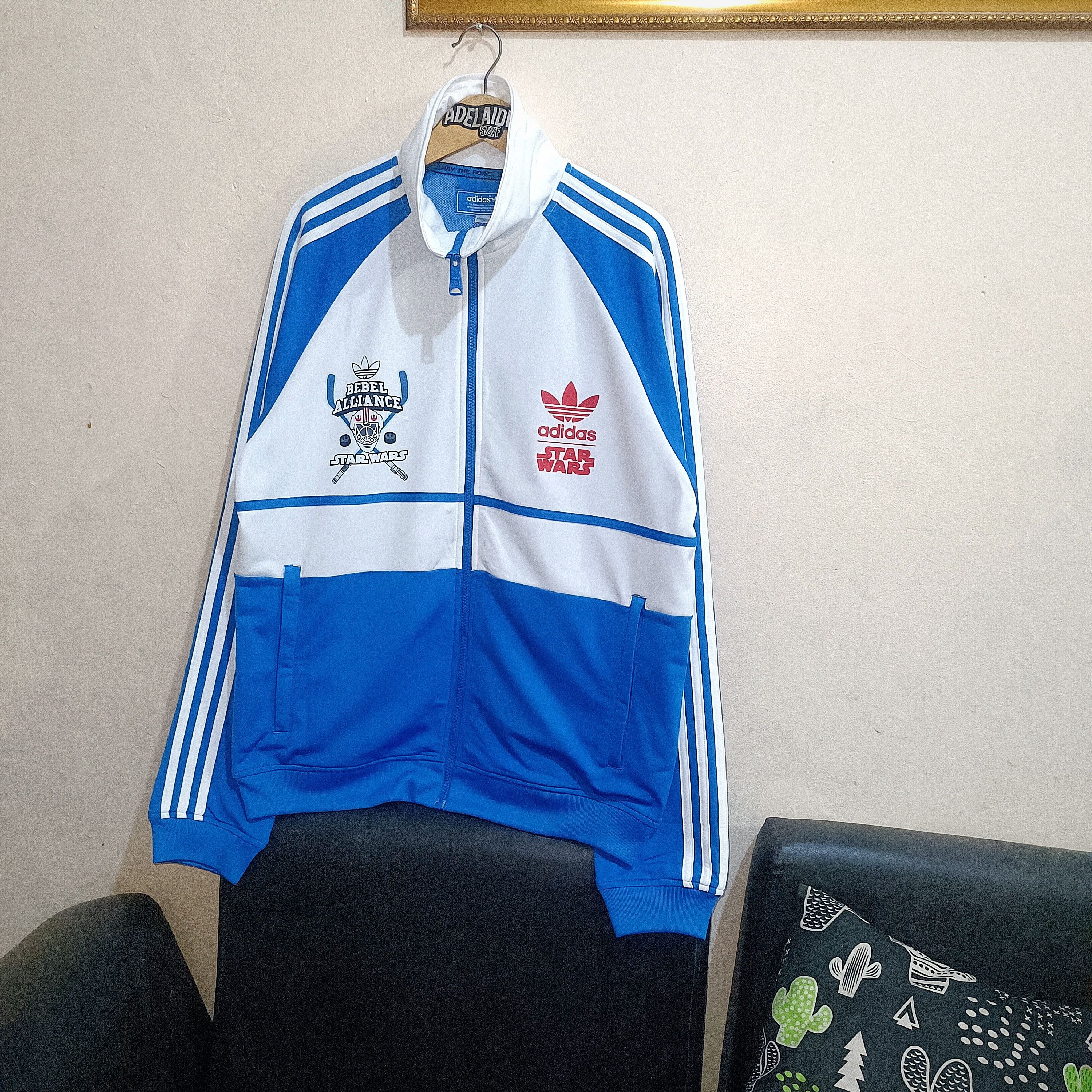 Adidas × Star Wars Tracktop Adidas x Star Wars Skywalker Rebel Alliance Size US L / EU 52-54 / 3 - 4 Thumbnail