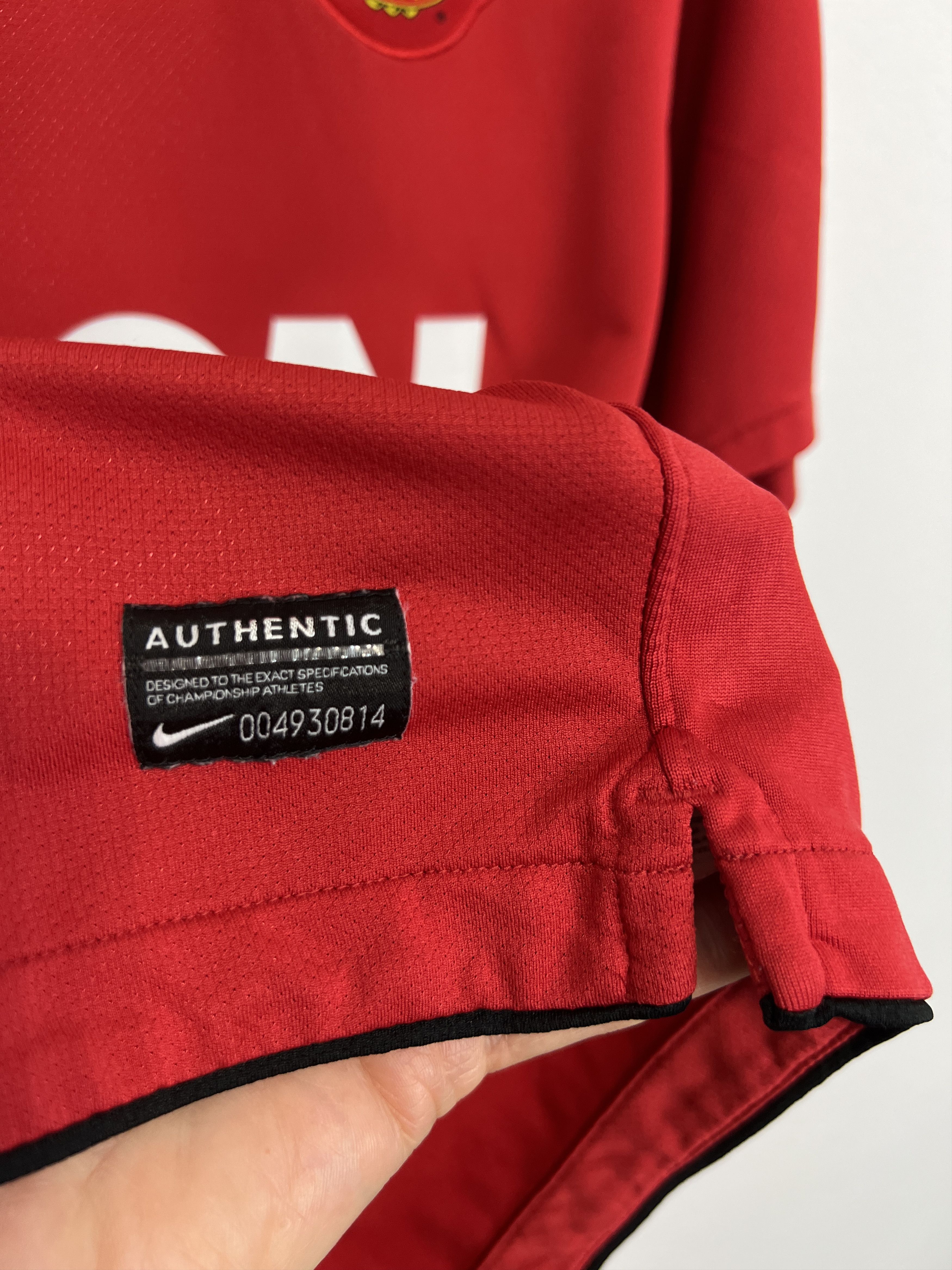 Nike Manchester United football shirt Soccer AON Jersey Trikot Size US M / EU 48-50 / 2 - 5 Thumbnail