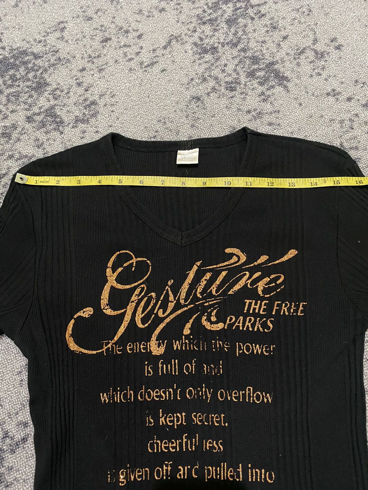 Hysteric Glamour Y2k Corn flake gothic punk style tshirt Size US S / EU 44-46 / 1 - 10 Thumbnail