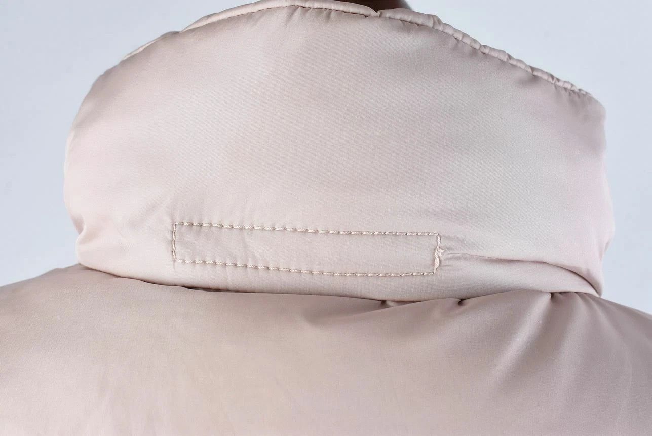 Prada Women's Prada Art. 280623 Down Puffer Jacket Nude Pink Beige Size US M / EU 48-50 / 2 - 6 Thumbnail