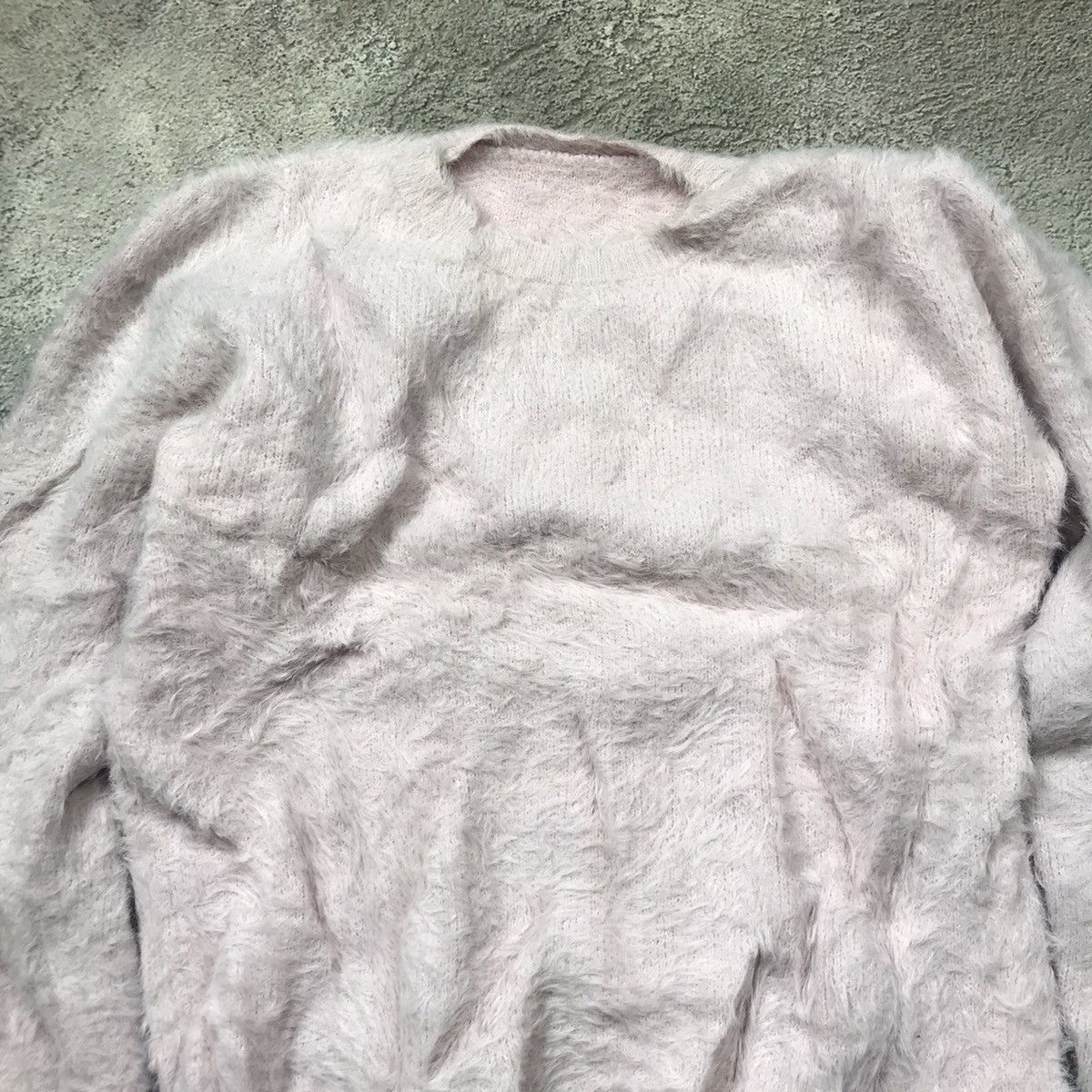 Vintage Vintage Y2K ABSTRACT MOHAIR SWEATER Knitted Oversized 90s Size M / US 6-8 / IT 42-44 - 3 Thumbnail