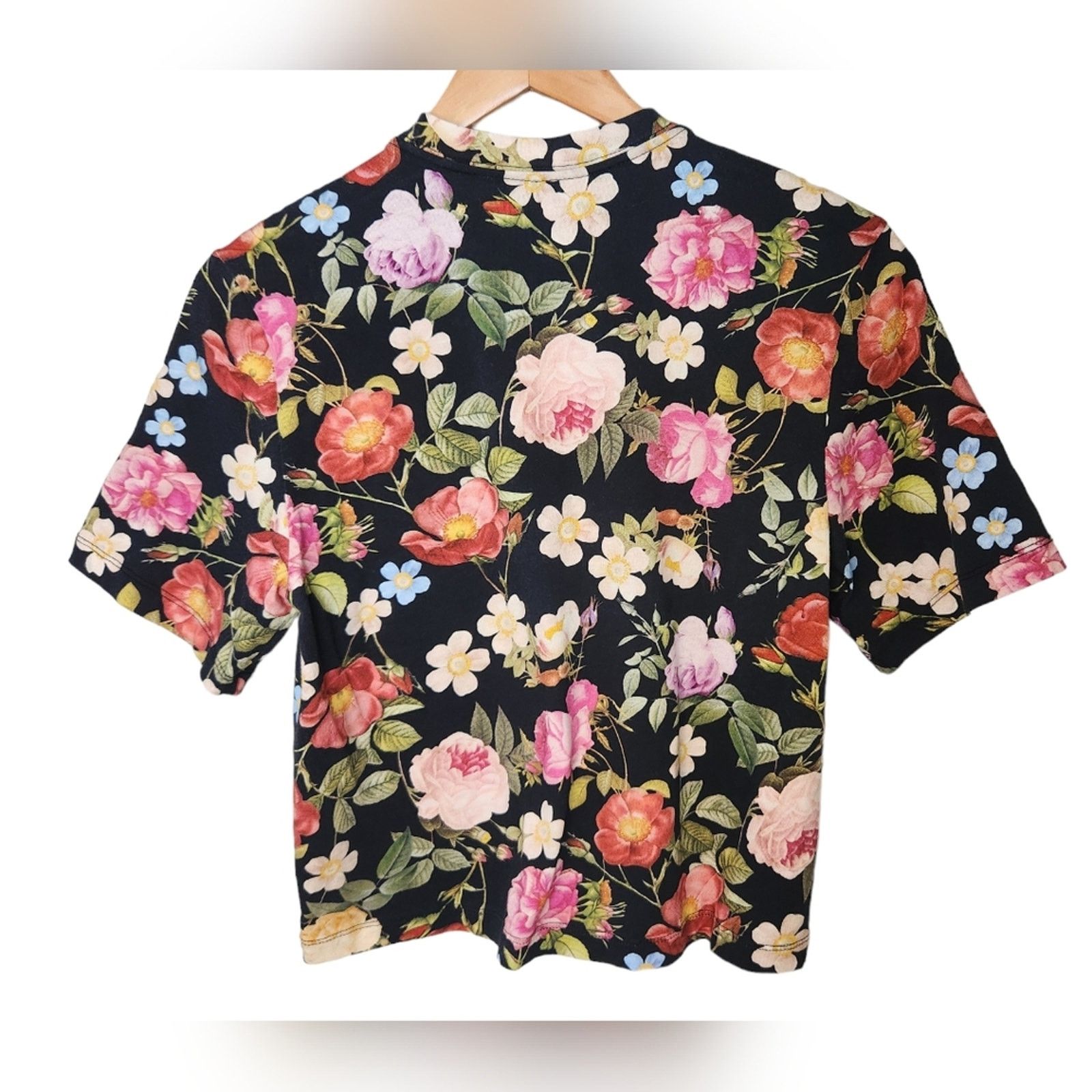Nike Nike The Tee Floral T-Shirt Small Size S / US 4 / IT 40 - 2 Thumbnail