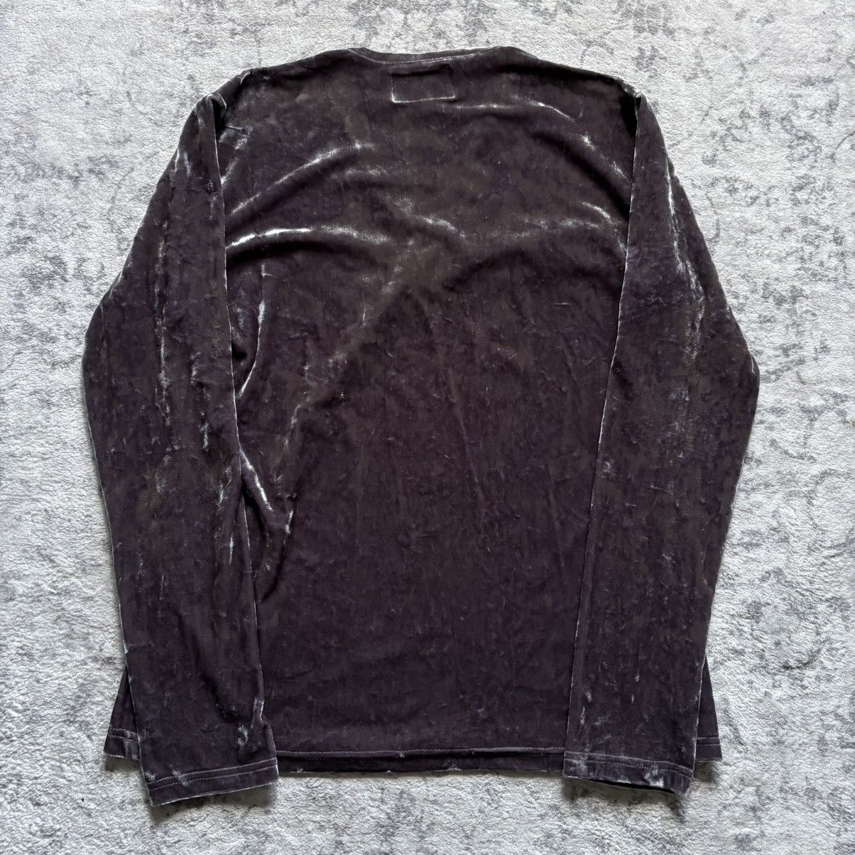 Roen Roen x Semantic Design Velour Heart Long Sleeve T-Shirt Size US M / EU 48-50 / 2 - 6 Thumbnail