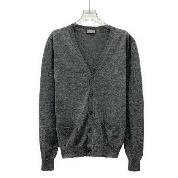 Dior Bee Embroidered Wool Cardigan Size S
