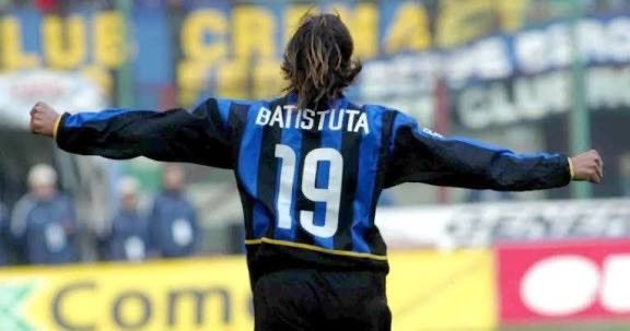 Nike Inter milan 02/03 player issue home shirt #19 Batistuta Size US M / EU 48-50 / 2 - 10 Thumbnail