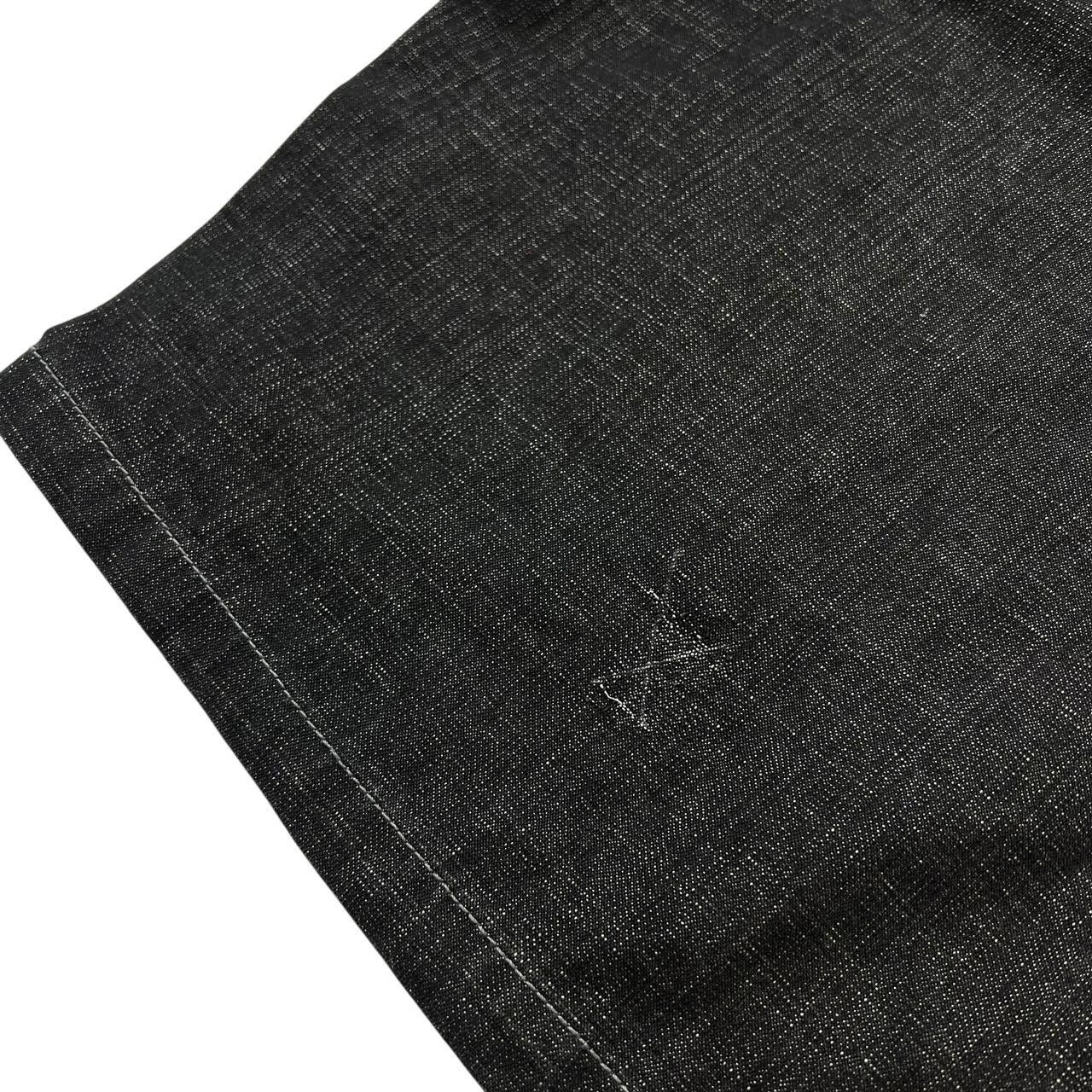 Southpole Vintage Southpole Baggy Black Denim Shorts / Jorts Waist 35 Size US 35 - 6 Thumbnail