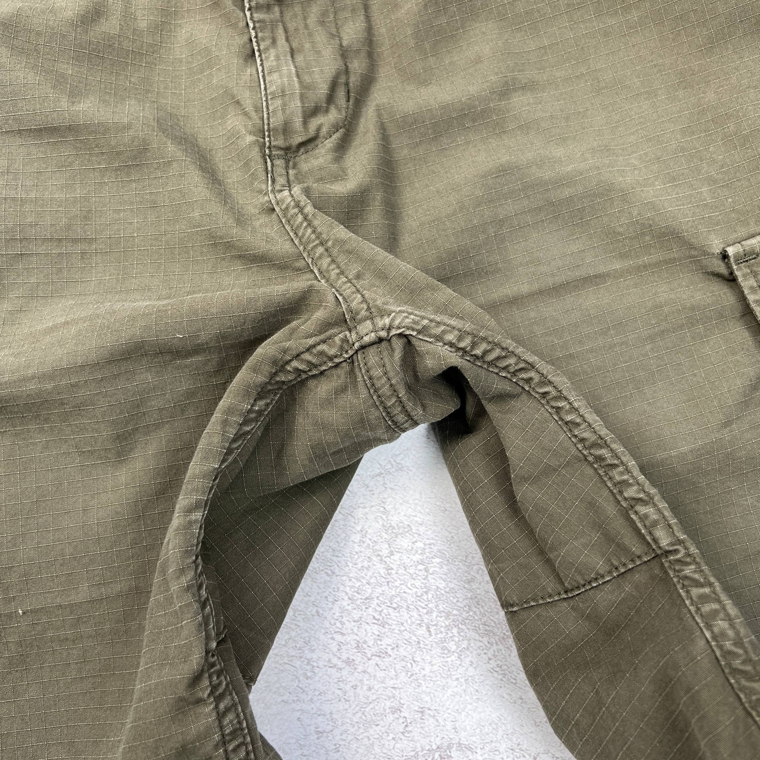 Carhartt Carhartt WIP Aviation Shorts Olive Green Ripstop Men's Size US 40 / EU 56 - 6 Thumbnail
