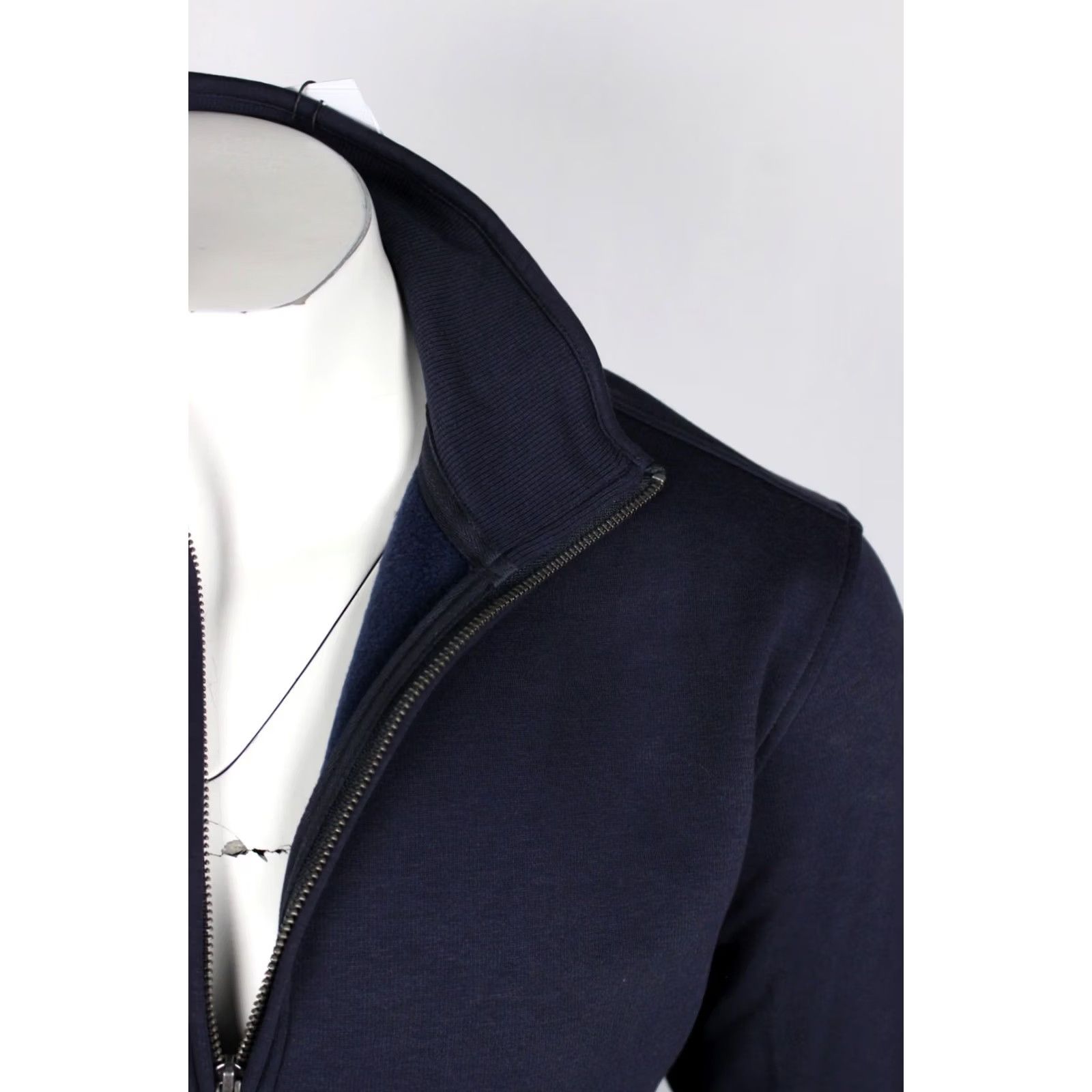 Ugg VINTAGE Ugg Men's Zeke Fleece Pullover 1/4 Zip Size M Navy Blue Size US M / EU 48-50 / 2 - 6 Thumbnail