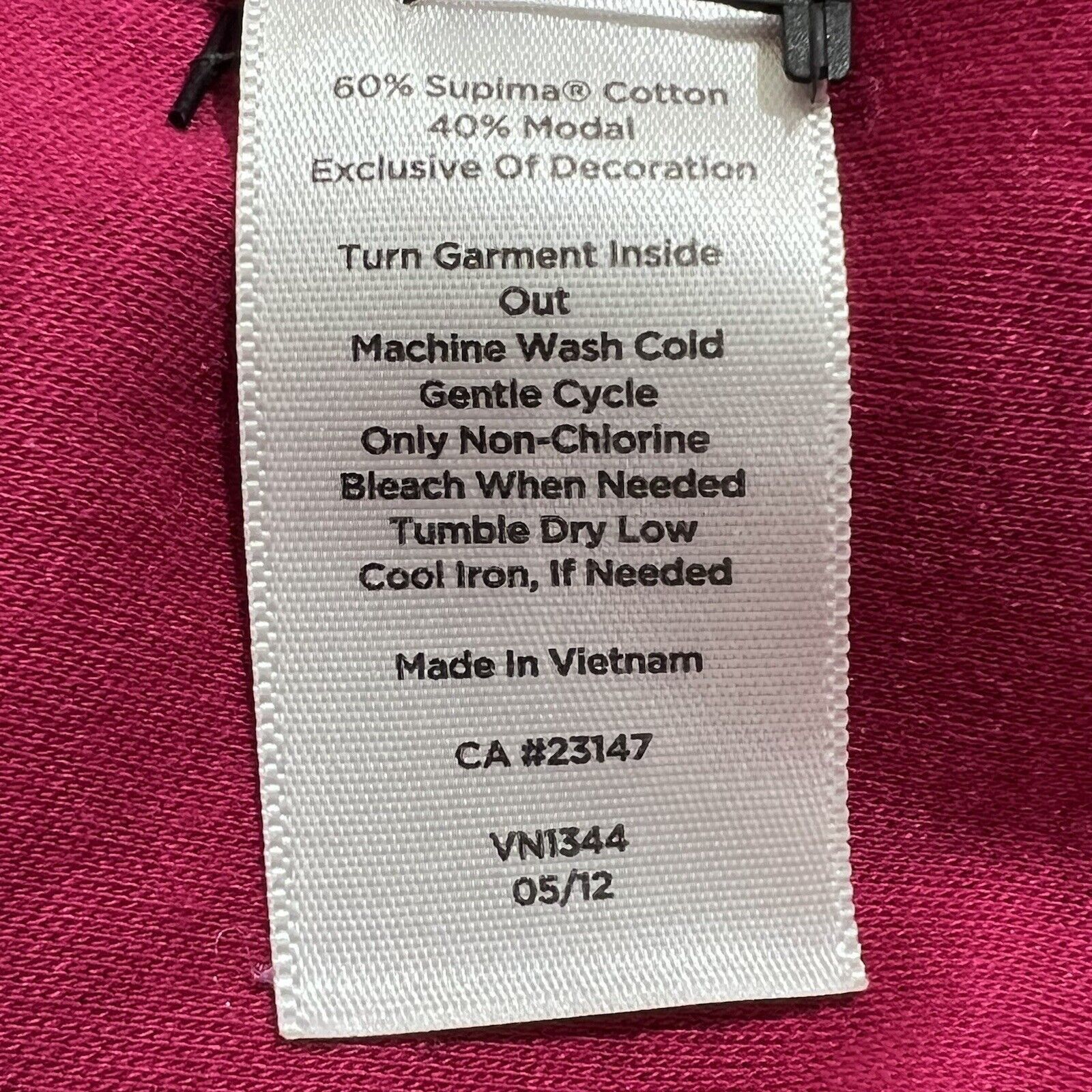 Other Talbots Small Boatneck T Shirt Hot Pink Diamond Jewels Top Size S / US 4 / IT 40 - 5 Thumbnail