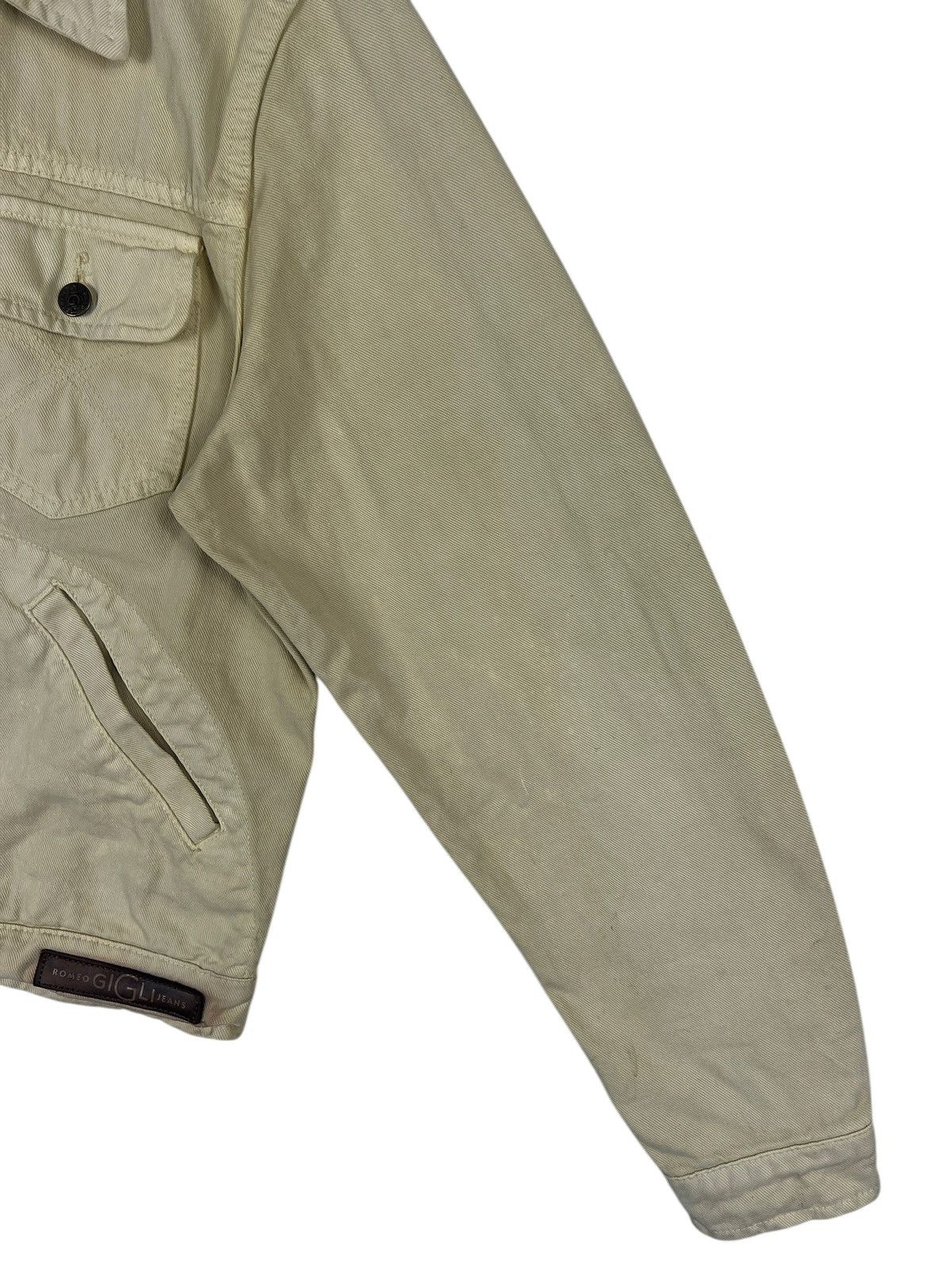 Romeo Gigli RARE VINTAGE ROMEO GIGLI DENIM TRUCKER JACKET MADE IN ITALY Size US M / EU 48-50 / 2 - 10 Thumbnail