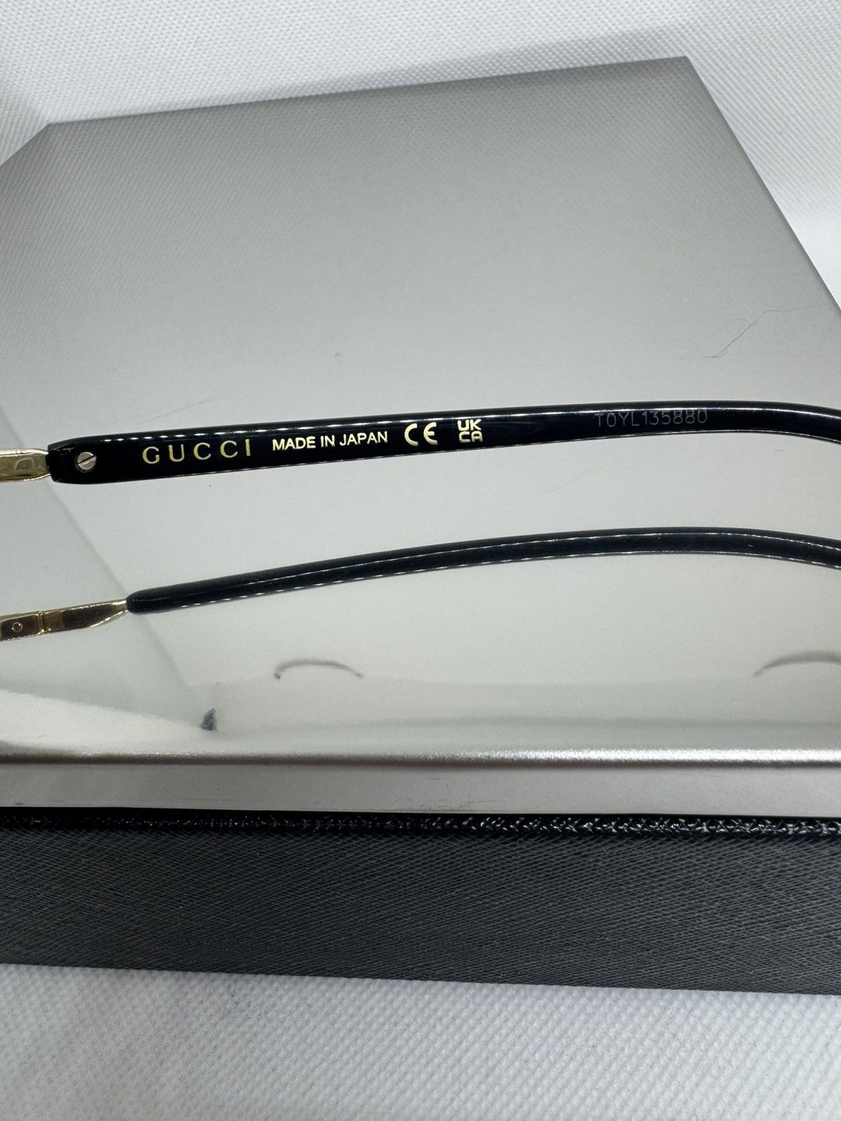 Gucci × Vintage Gucci sunglasses GG1220S 001 59 Made in Japan New Collection Size ONE SIZE - 9 Thumbnail