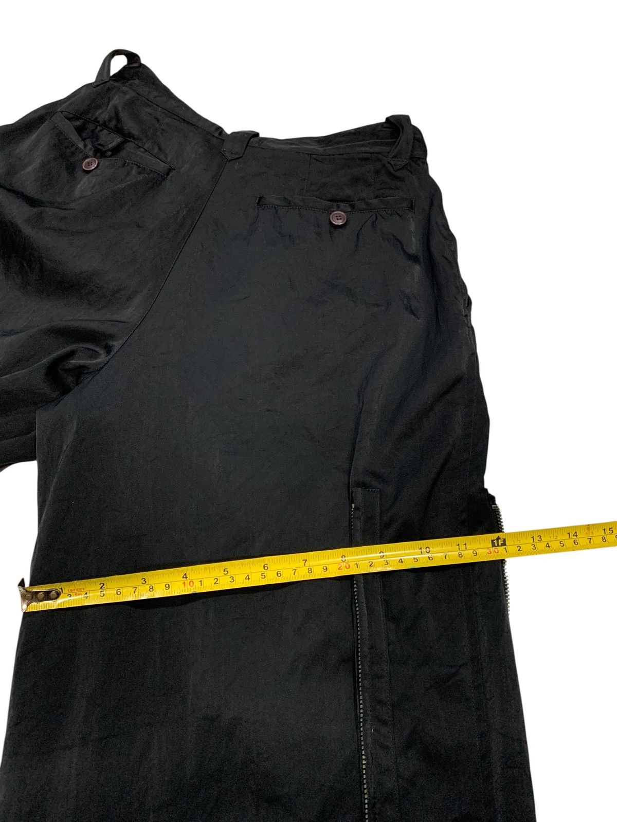 Issey Miyake 🔥Rare Vtg Issey Miyake Men Nylon Parachute Sided Zipper Pant Size US 29 - 21 Thumbnail