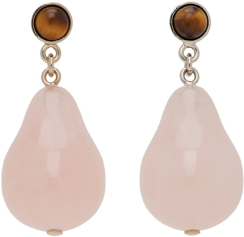 Chloe o1loc1c1024 Size: OS / Darcey Earrings in Pink/Brown Size ONE SIZE - 1 Preview