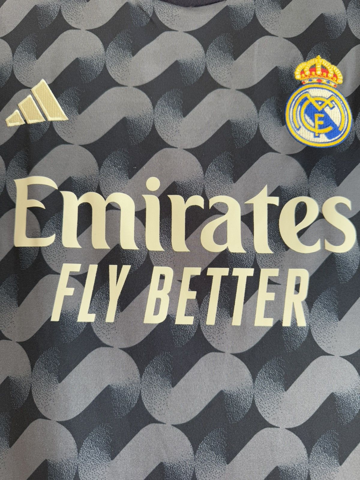 Adidas Bellingham #5 Real Madrid 2023-2024 Away Soccer Jersey Kit Size US M / EU 48-50 / 2 - 9 Thumbnail