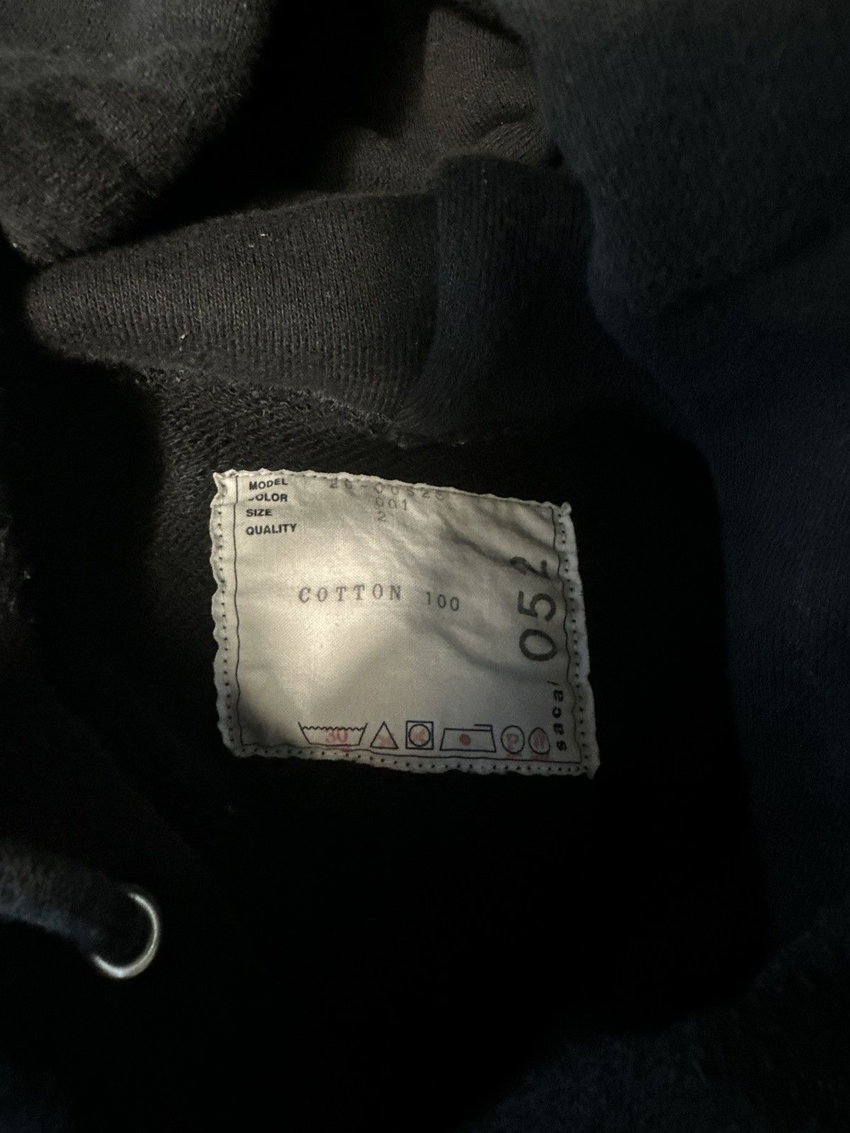 Sacai Black Sacai Hoodie “BIG LEBOWSKI” Size US L / EU 52-54 / 3 - 5 Thumbnail
