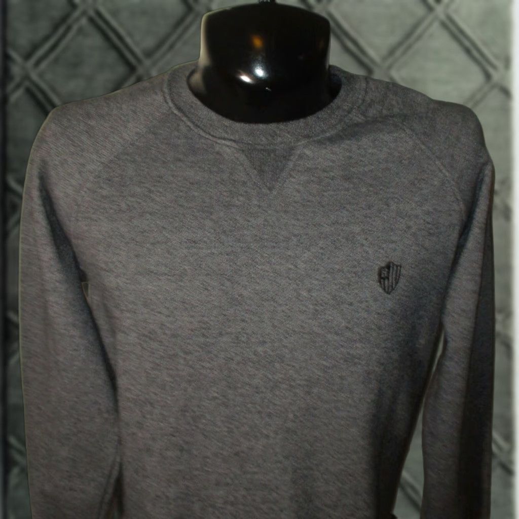 Vintage RUGBY Sweatshirt Men Long Sleeve Crewneck Gray Size L Size US L / EU 52-54 / 3 - 1 Thumbnail
