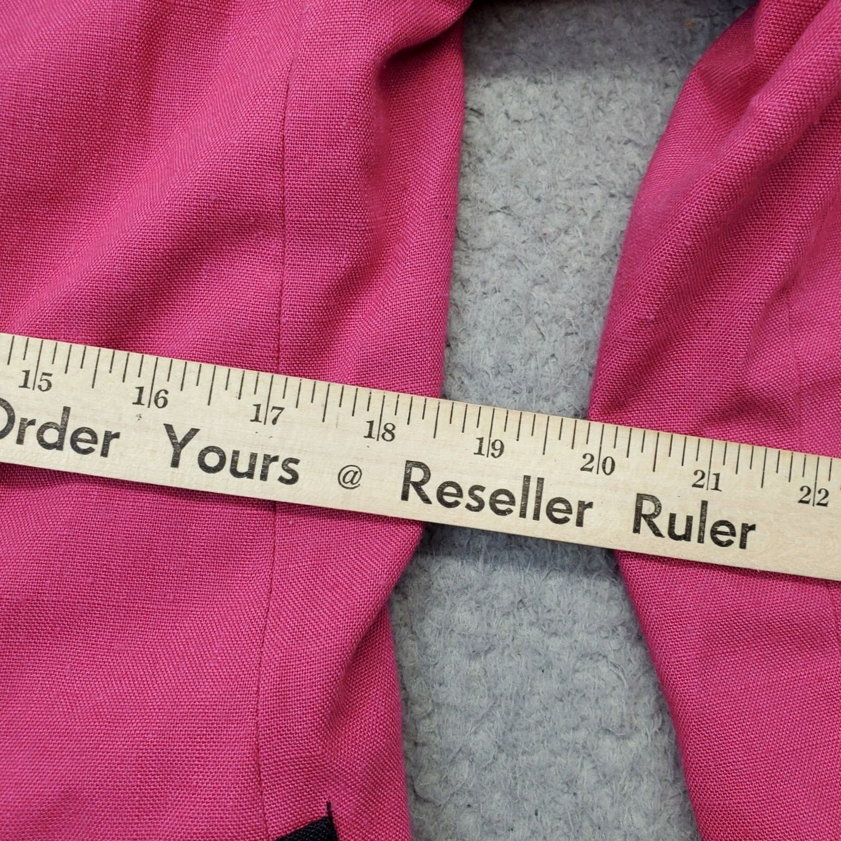 Jordache Jordache Blazer Jacket Womens Size 9 Pink Notch Lapel Single Breasted Formal Shirt/Hoodie Size M / US 6-8 / IT 42-44 - 5 Thumbnail
