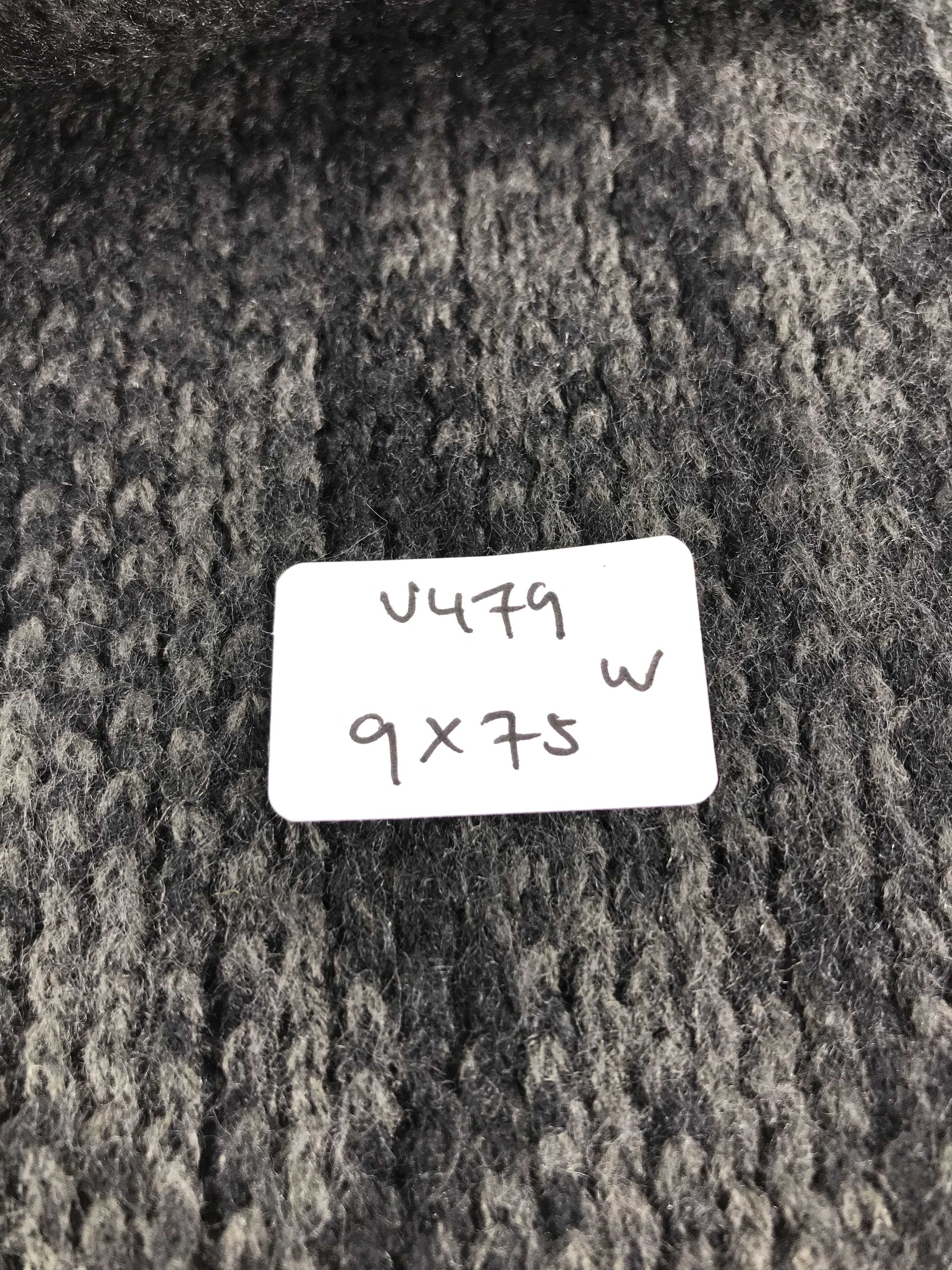 Mr. Junko Jun Men Striped Knit Wool Scarf Muffler V479 Size ONE SIZE - 5 Thumbnail