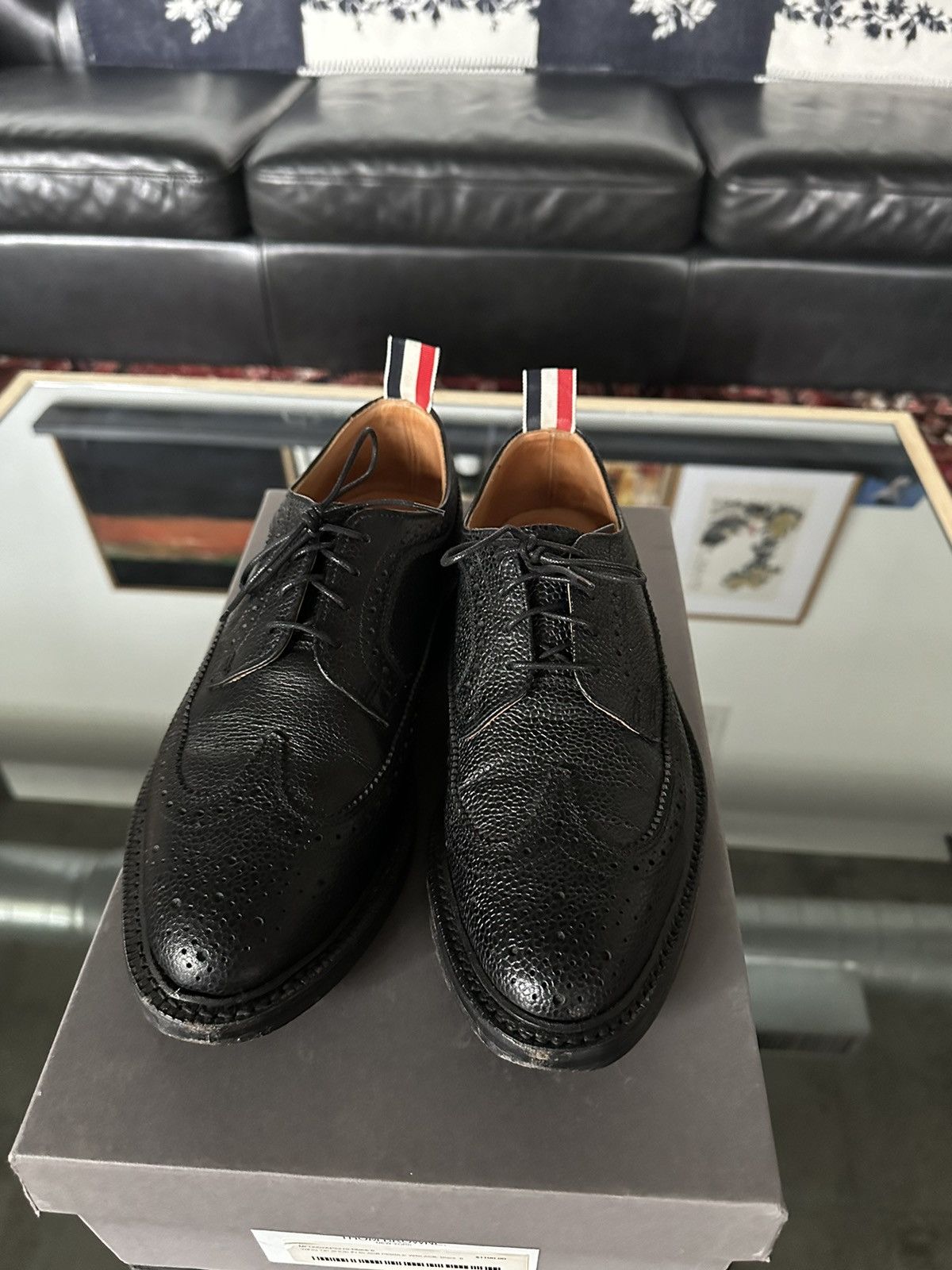 Thom Browne Thom Browne classic longwing brogue - made in England Size US 6 / EU 39 - 1 Thumbnail