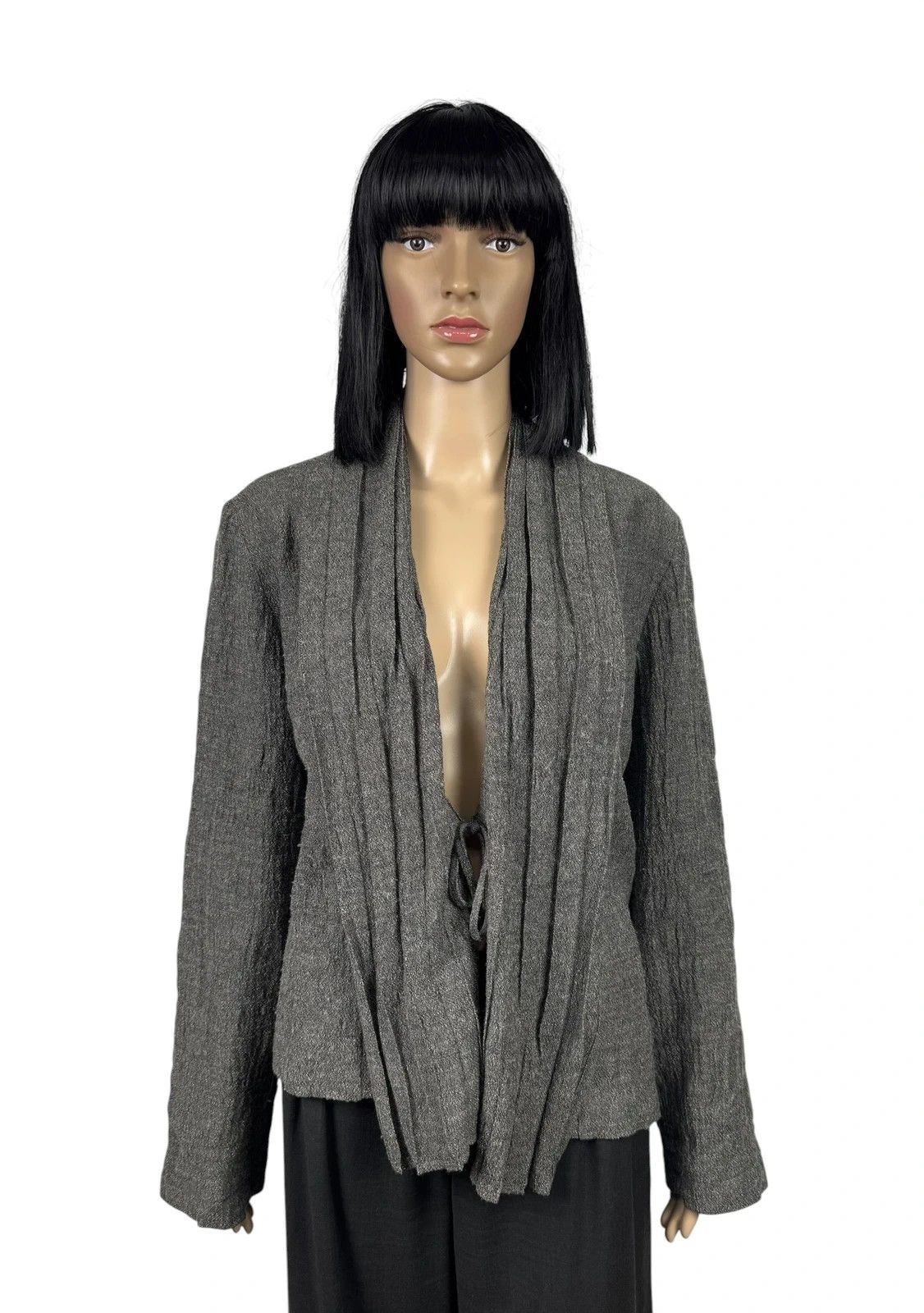 Other Sulu Kerstin Bernecker Jacket Wool Flax size 38 Size S / US 4 / IT 40 - 1 Thumbnail
