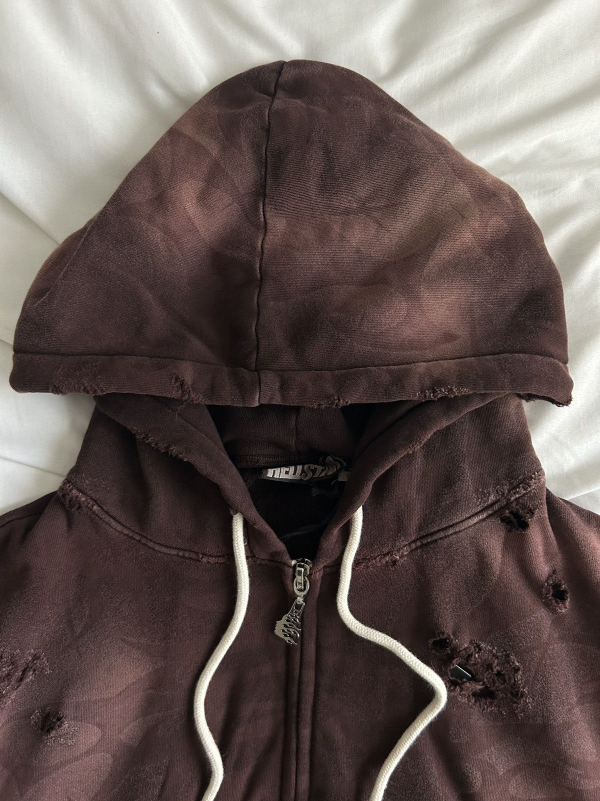 HELLSTAR Hellstar Tribal Sweatshirt Zip Up Laser Brown Size US M / EU 48-50 / 2 - 2 Thumbnail