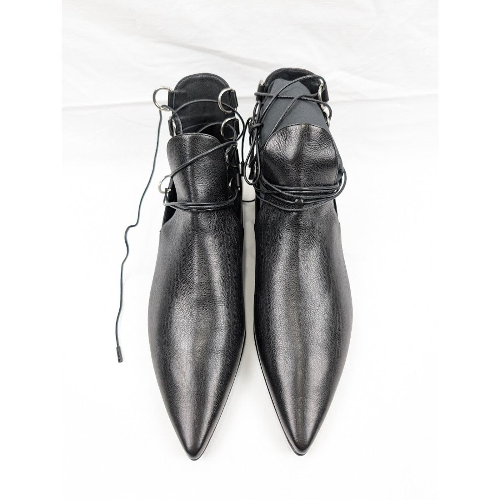 Saint Laurent Paris o1rshd1 Q:2 / Goth 15 Lace Up Shoes in Nero Size US 10 / EU 43 - 14 Thumbnail