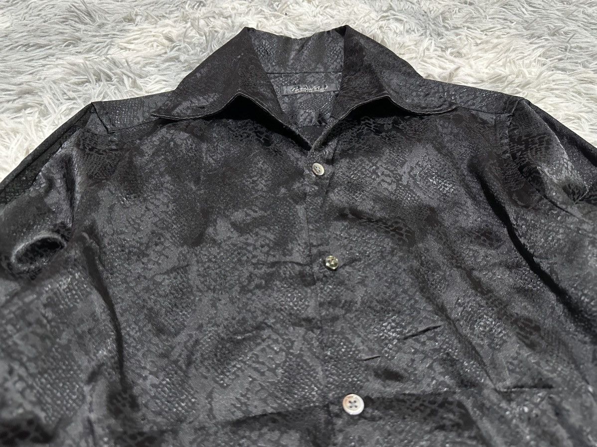 Tornado Mart 🔥Y2K Archived Tornado Mart Snakeskin Shirt Goth Punk Size US M / EU 48-50 / 2 - 2 Thumbnail