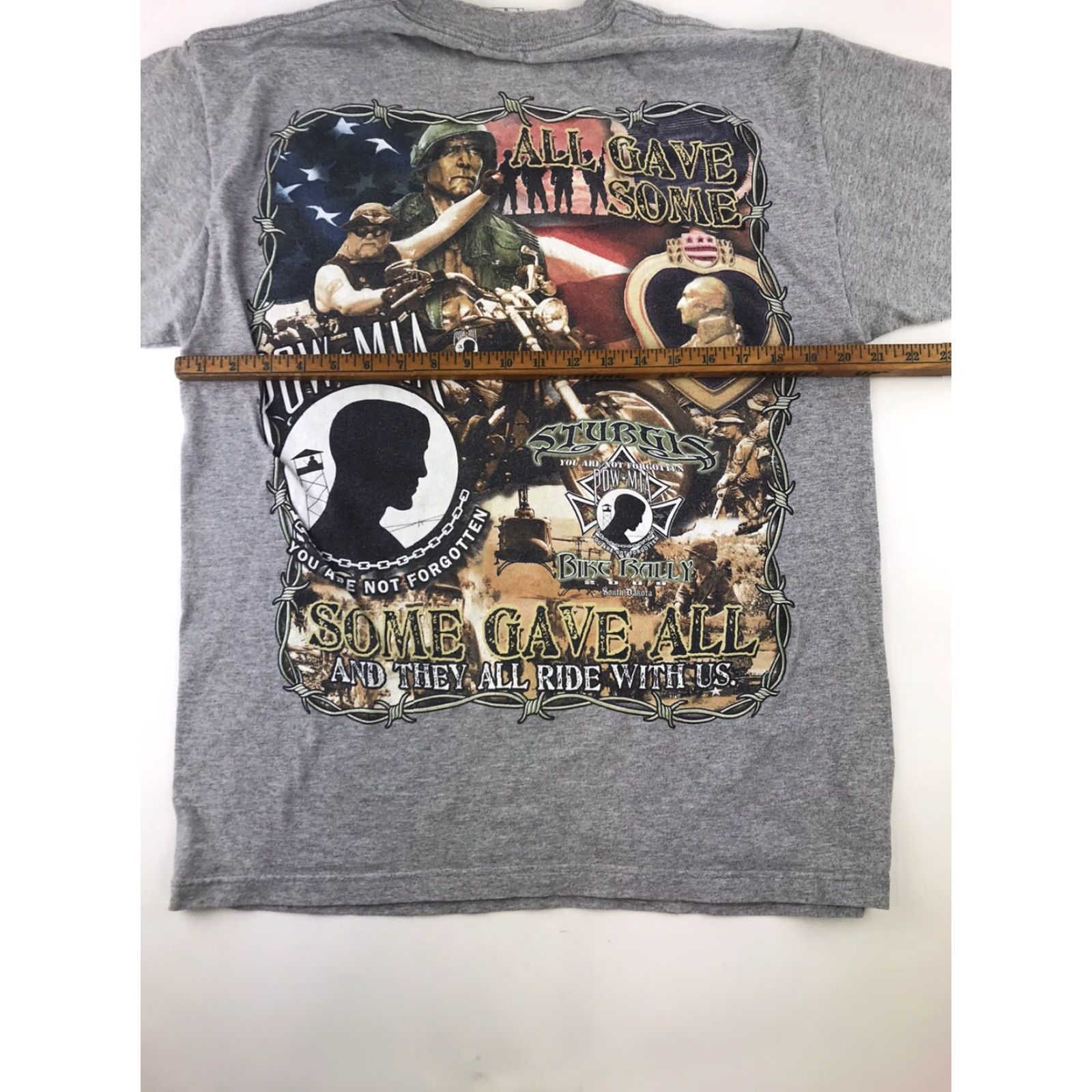 Vintage VINTAGE Sturgis Shirt Mens L Gray Motorcycle 2009 South Dakota Alstyle Graphic Tee Size US L / EU 52-54 / 3 - 4 Thumbnail