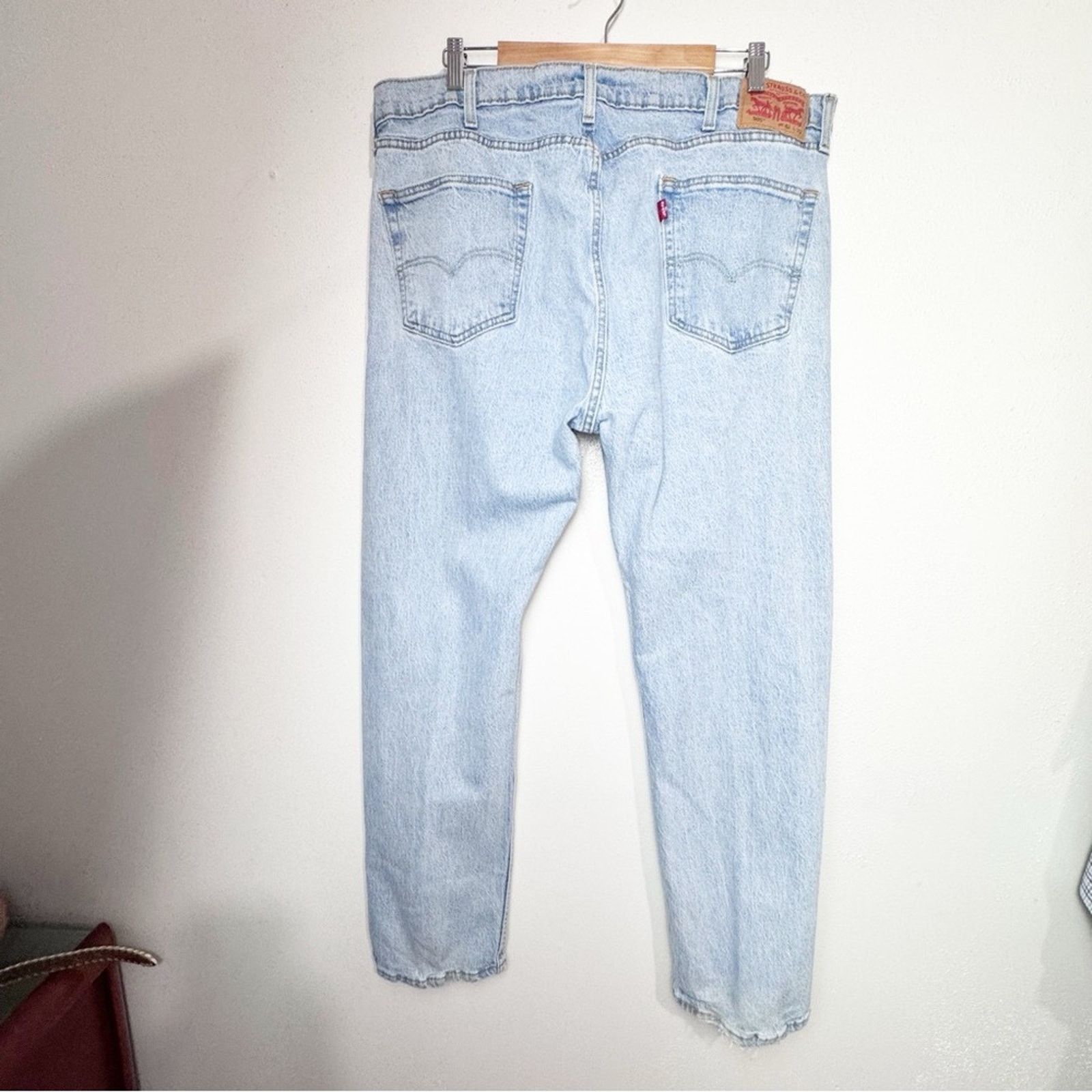 Levi's Levi’s 505 Straight Light Distressed Jeans Men's Size 42x32 Size US 42 / EU 58 - 8 Thumbnail