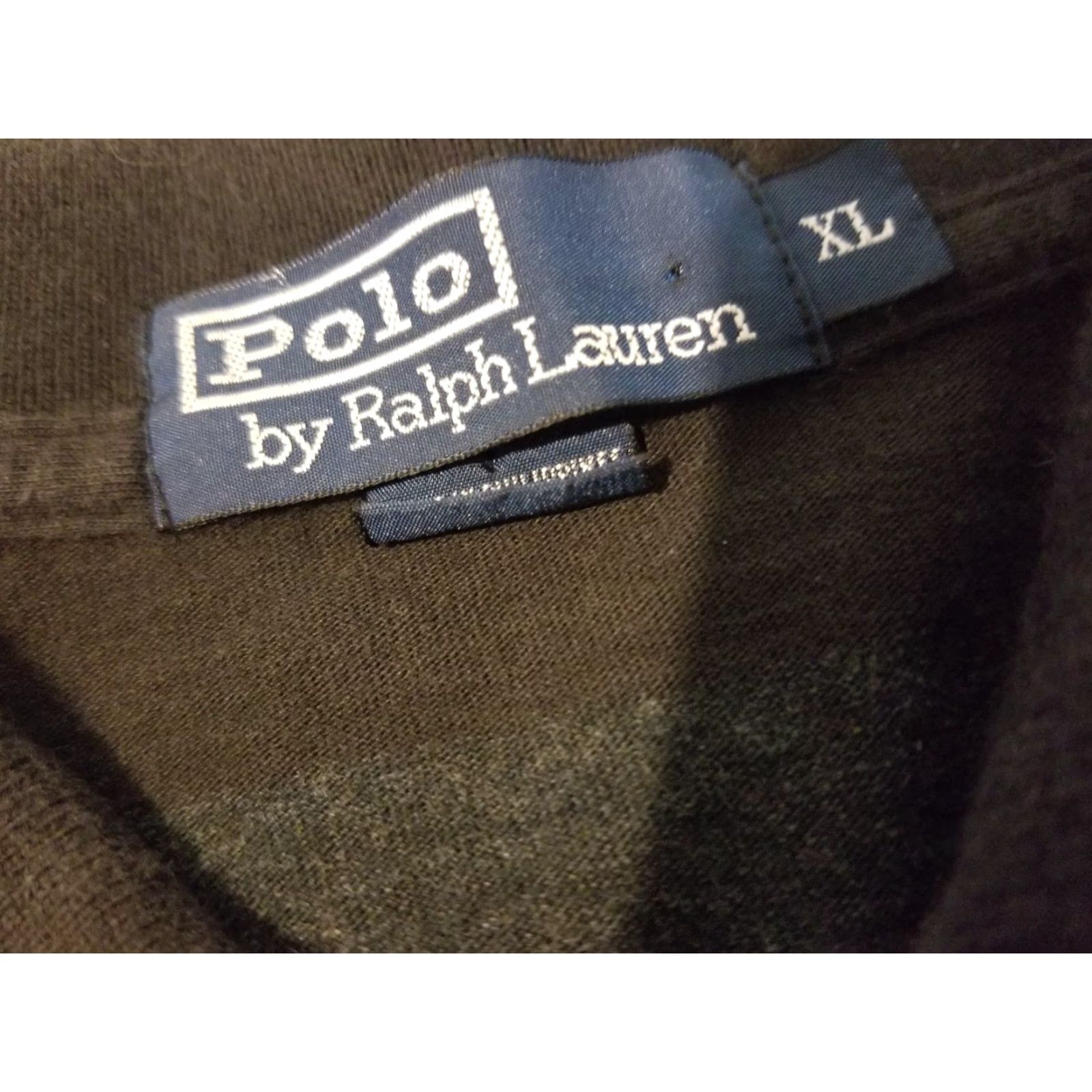 Polo Ralph Lauren Polo Ralph Lauren Shirt Polo XL Gray Cotton Long Sleeve Men Regular Size XL Knit Logo Button-Front Collar Golf Casual Vintage: No Size US XL / EU 56 / 4 - 3 Thumbnail