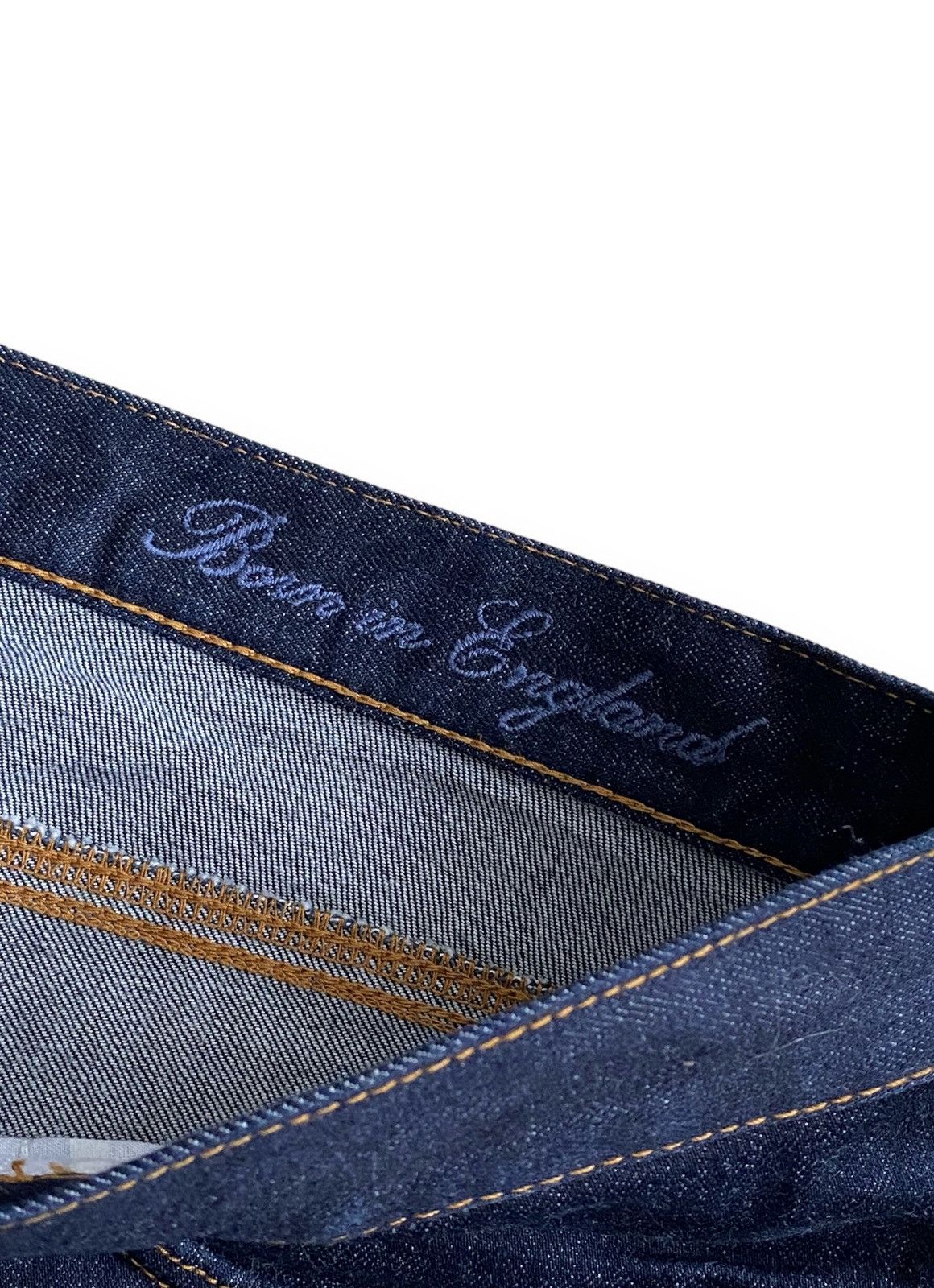 Designer × Vivienne Westwood Rare💙Vivienne Westwood Aglomania Big Logo Denim Pants Size US 32 / EU 48 - 13 Thumbnail