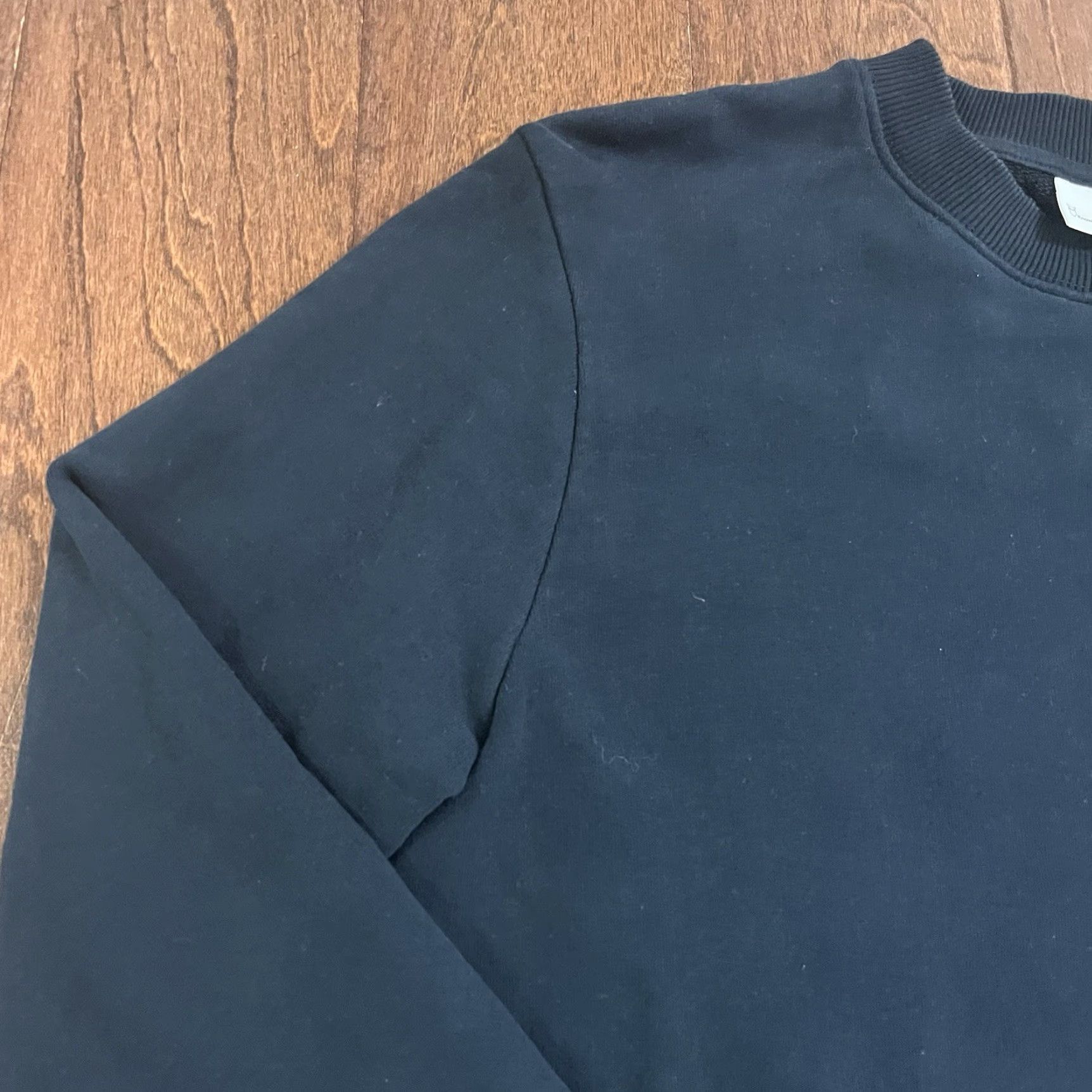 Vintage Knowledge Cotton Apparel Sweatshirt Navy Crewneck Mens Medium Organic Cotton Size US M / EU 48-50 / 2 - 6 Thumbnail