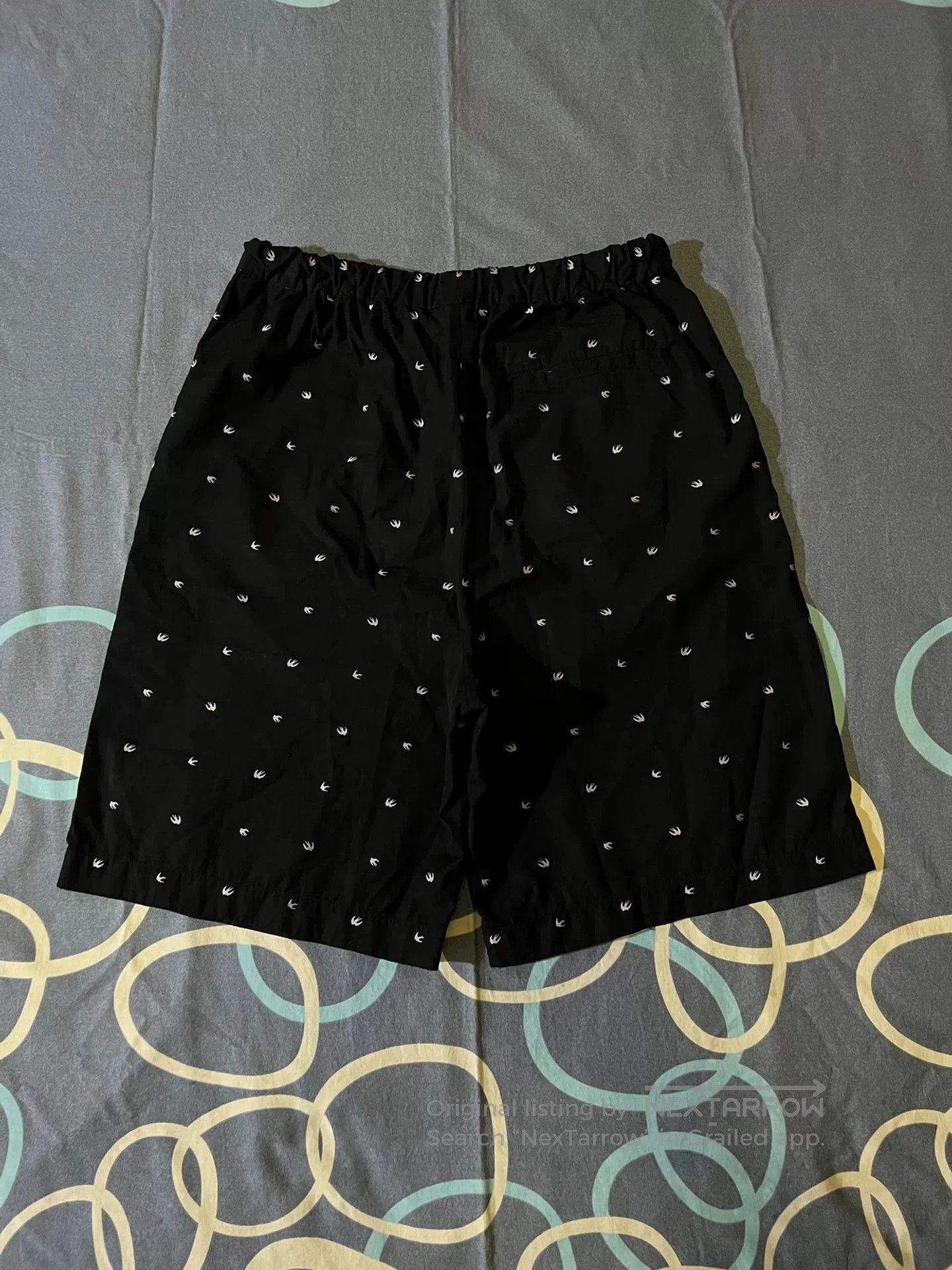 McQ Alexander McQueen McQueen Macau Limited Swallow Embroidery Shorts. Size US 32 / EU 48 - 3 Thumbnail