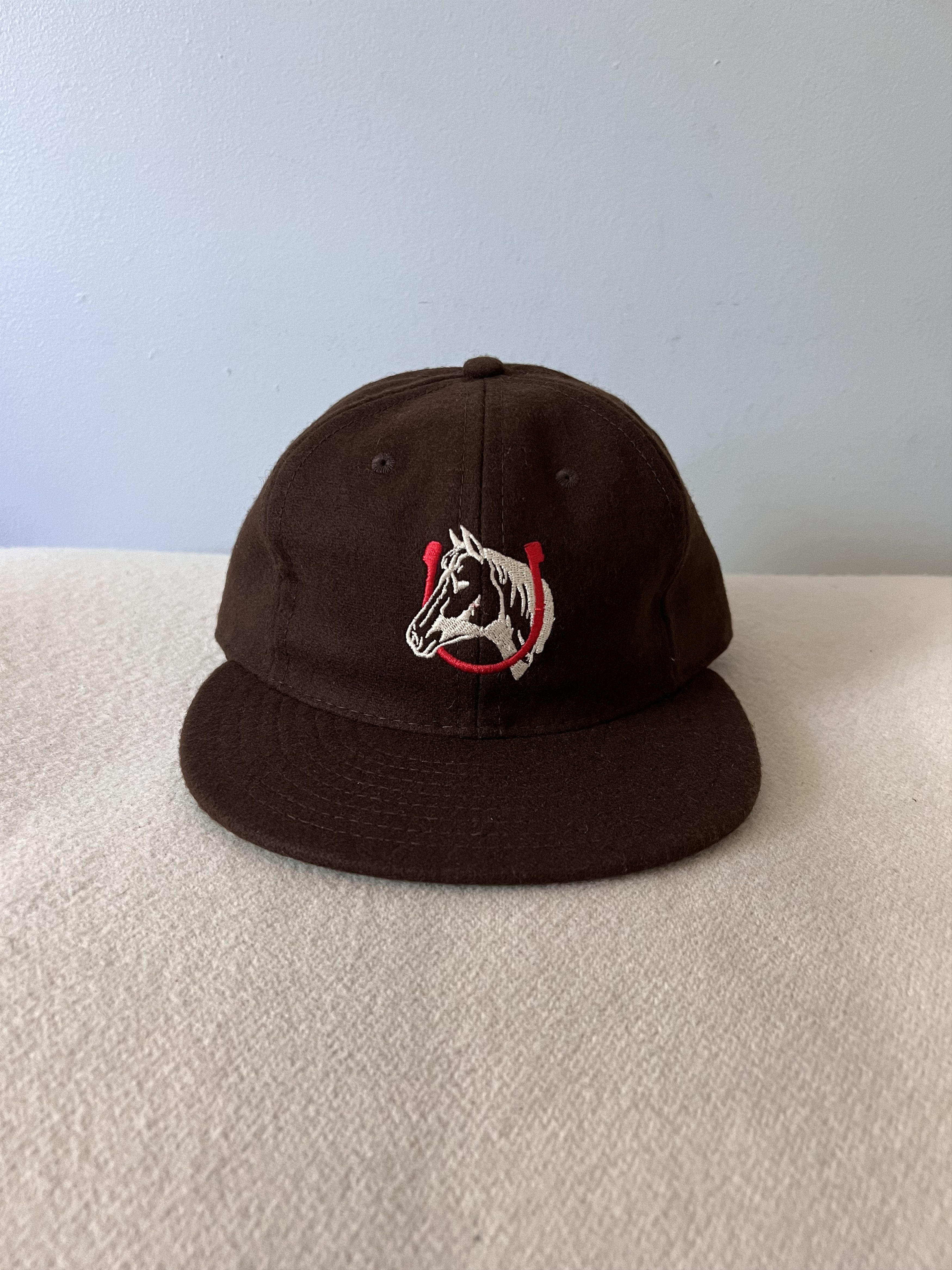 STUSSY×EBBETS FIELD 2Tone Wool Cap Ebbets Field Flannels × Stussy Stussy Ebbets Strapback Wool
