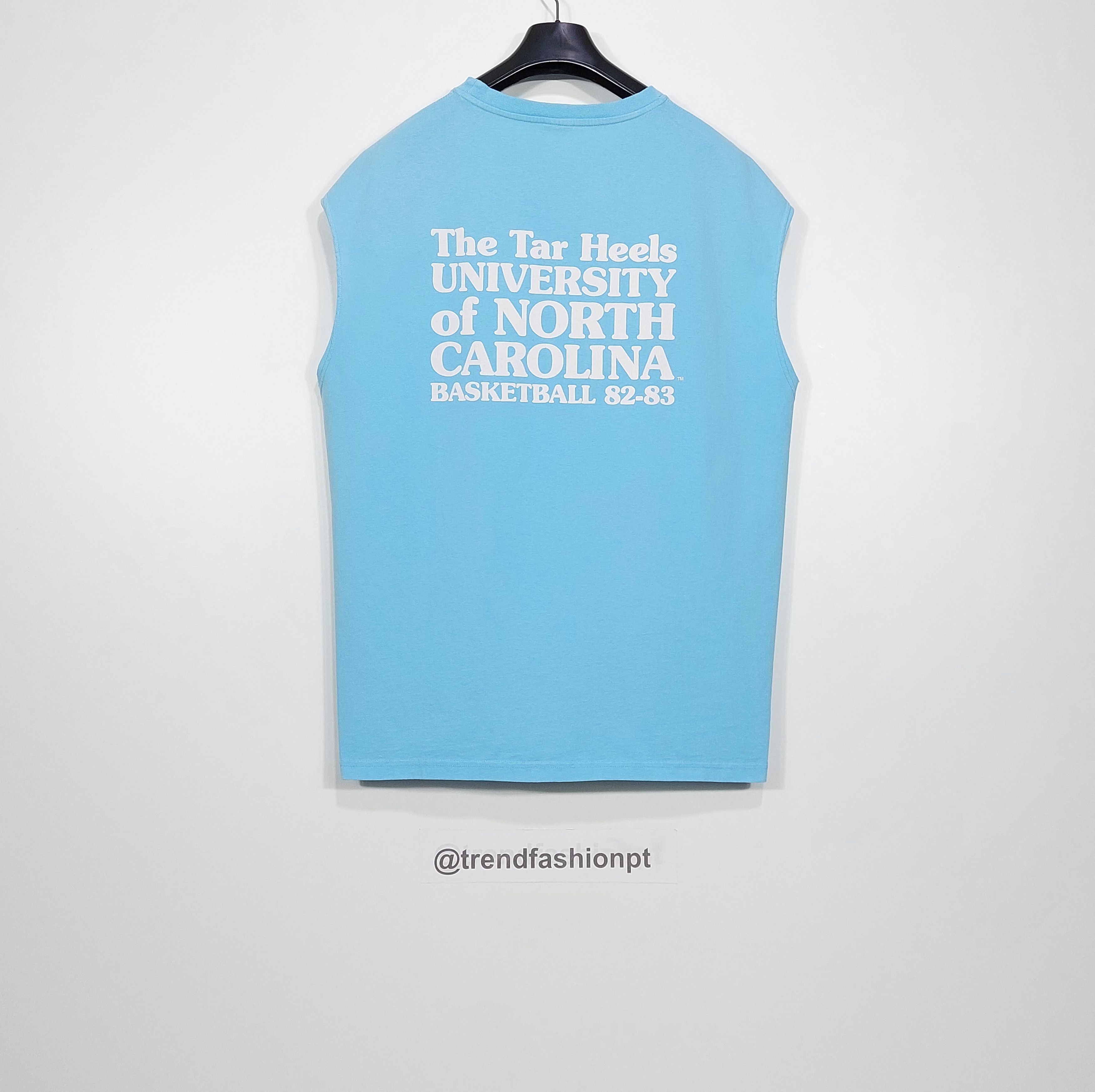 Eric Emanuel EE U of NC cut off tshirt - blue XL Size US XL / EU 56 / 4 - 6 Thumbnail