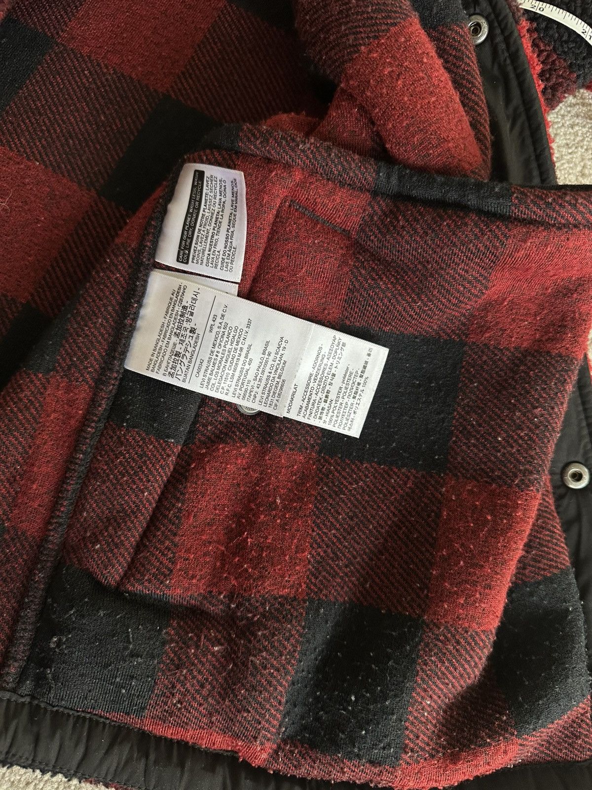 Levi's × Vintage Levis Shacket Buffalo Plaid Men’s Size Medium Size US M / EU 48-50 / 2 - 9 Thumbnail