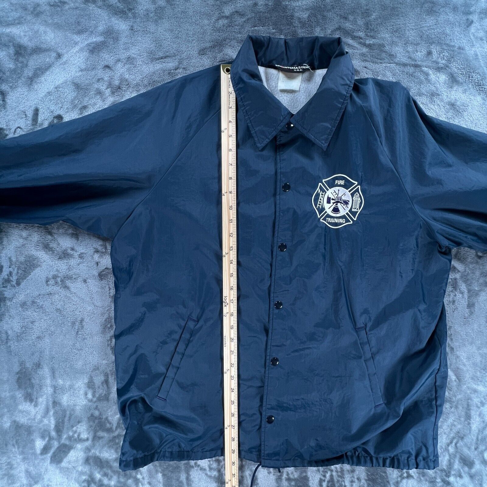 Other Sportsmaster 80's Fire Training Windbreaker Men XL Made in U Size US XL / EU 56 / 4 - 8 Thumbnail