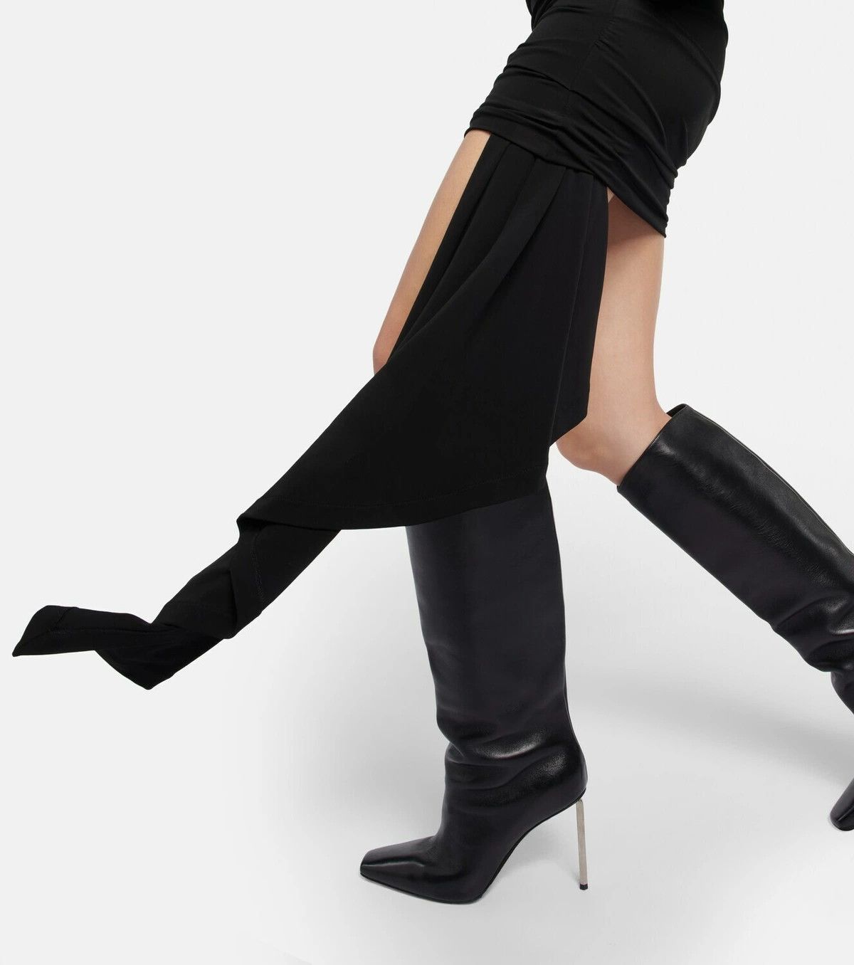 Off-White o1y1225 Mini Dress in Black Size M / US 6-8 / IT 42-44 - 3 Thumbnail