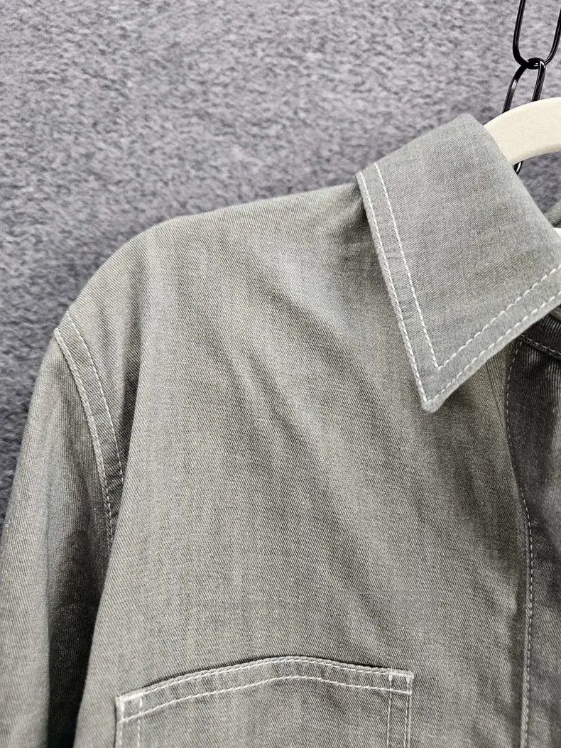 Fendi Fendi Solid long-sleeve shirt Size XS / US 0-2 / IT 36-38 - 2 Thumbnail
