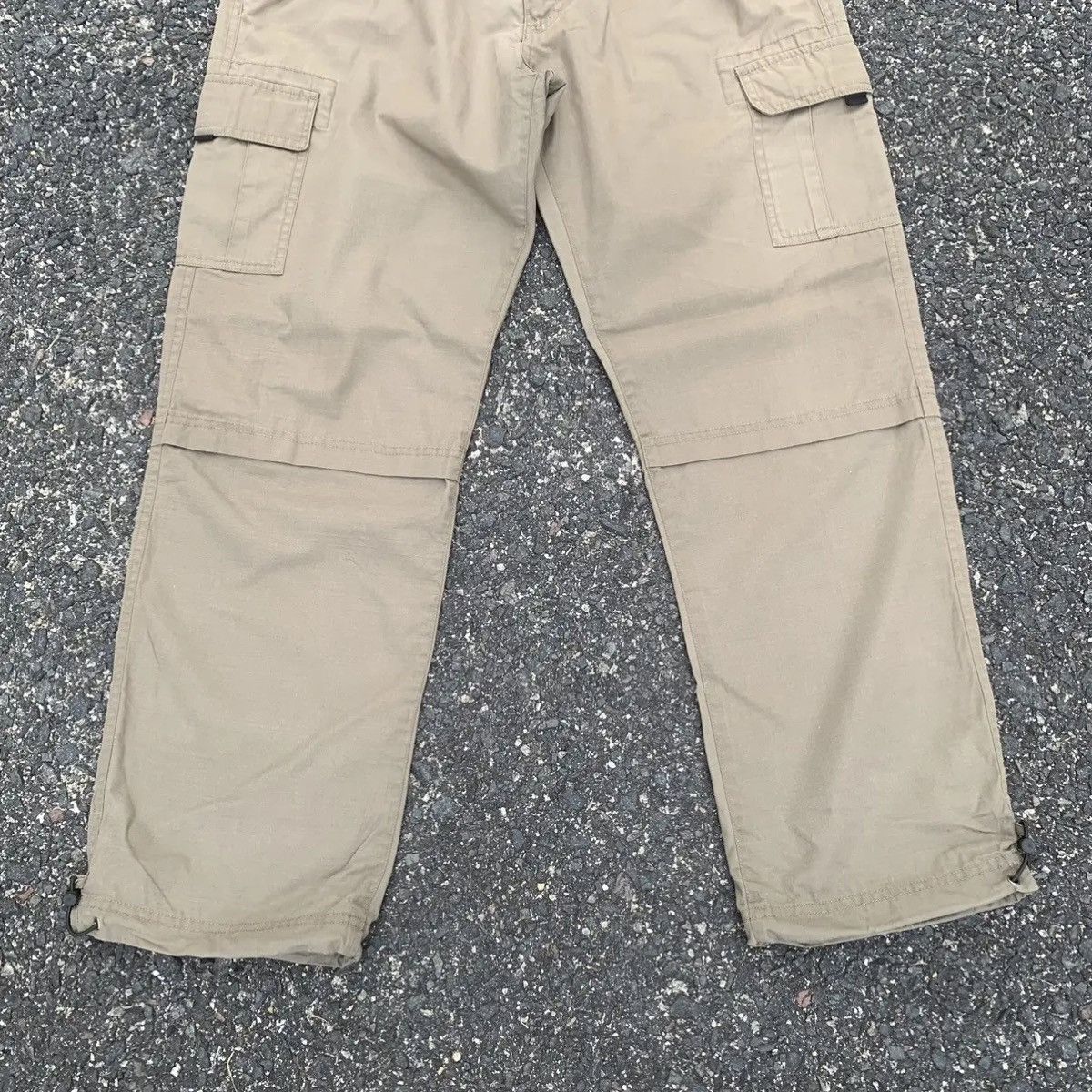 Japanese Brand Baggy Japanese Vintage Spring Waist Double Knee Hiking Pants Size US 33 - 4 Thumbnail