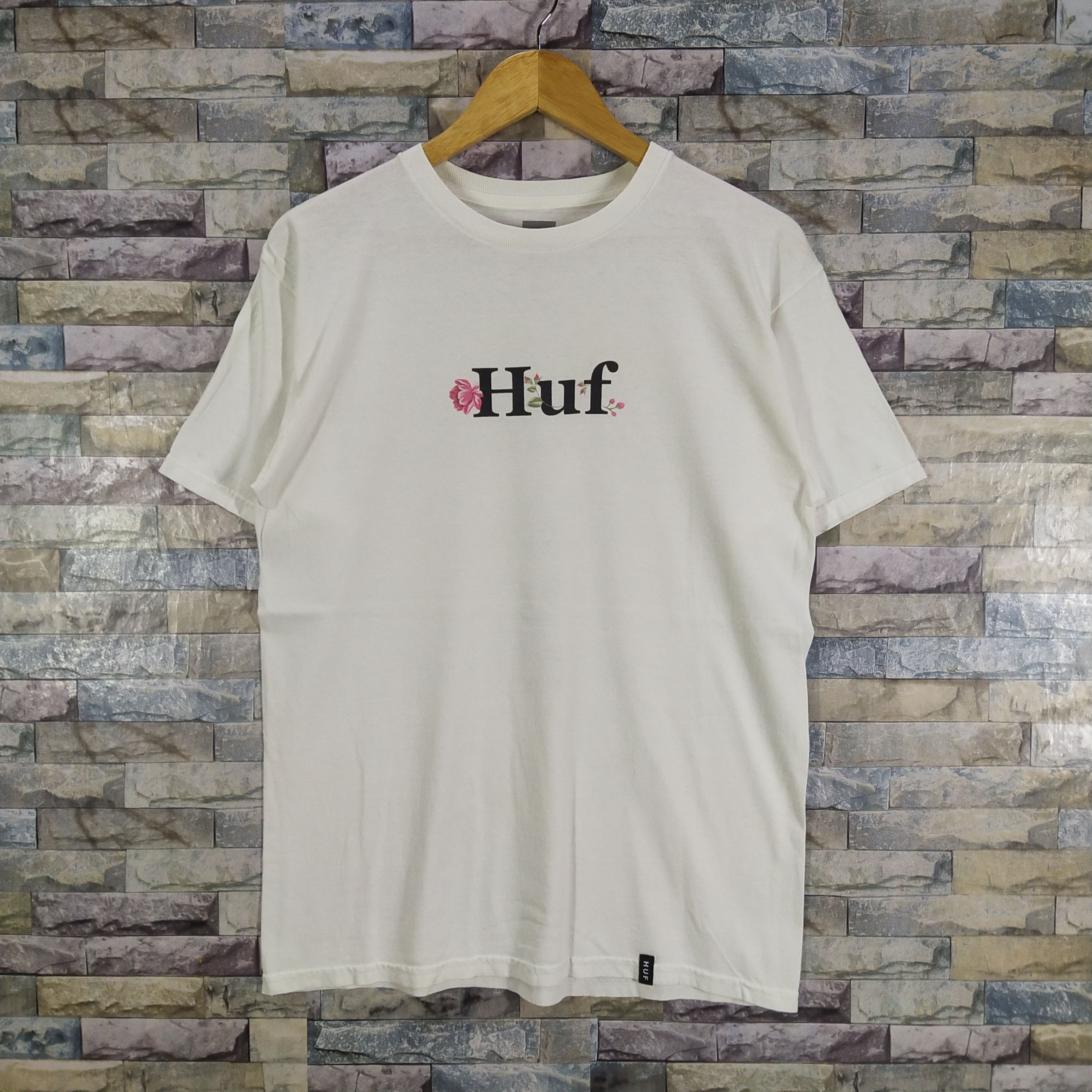 Huf Huf Worldwide Tee Size US M / EU 48-50 / 2 - 2 Thumbnail