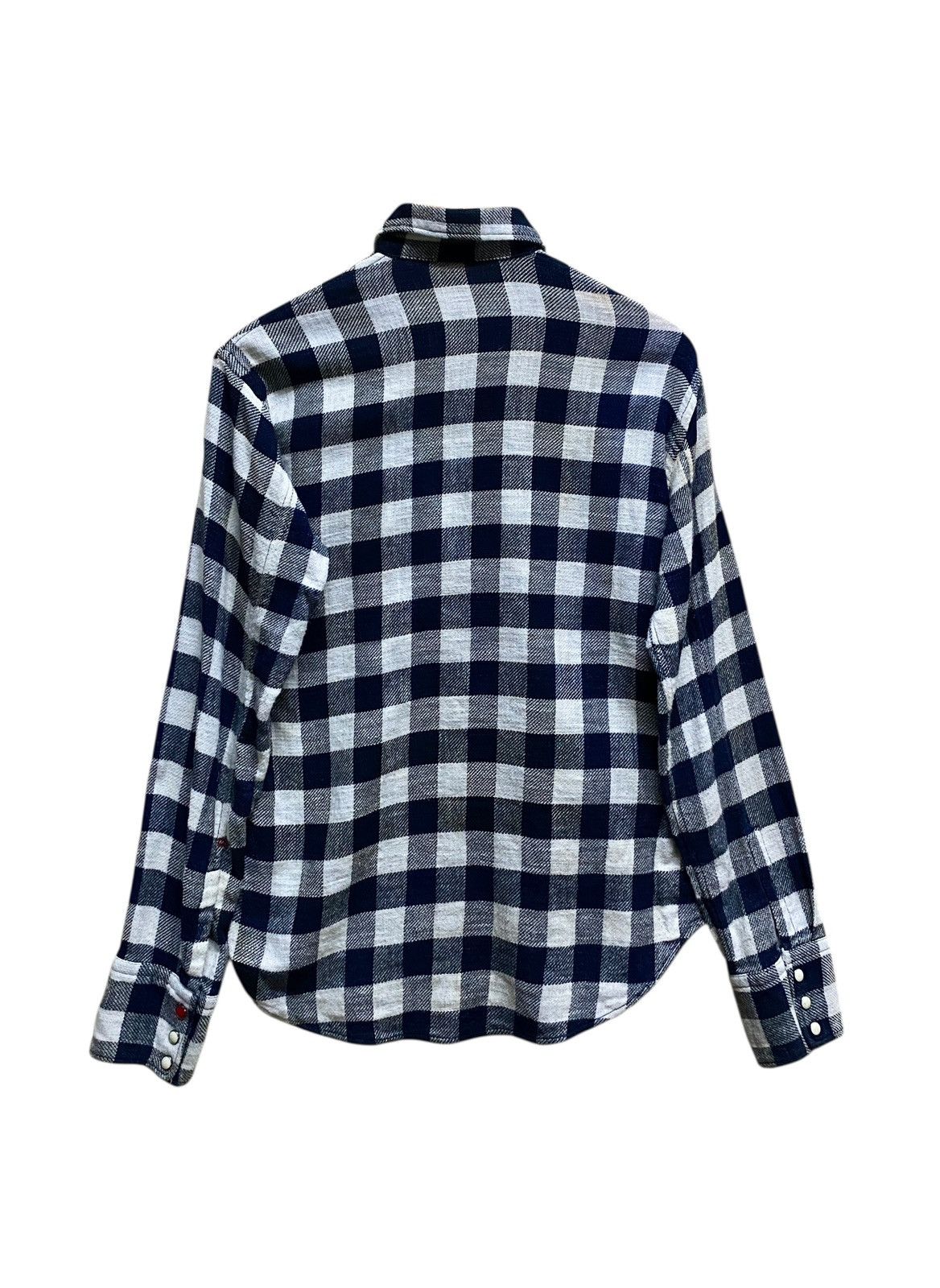 45rpm Vintage Japanese Brand 45rpm Wool Shirt 1990s Size US M / EU 48-50 / 2 - 2 Thumbnail