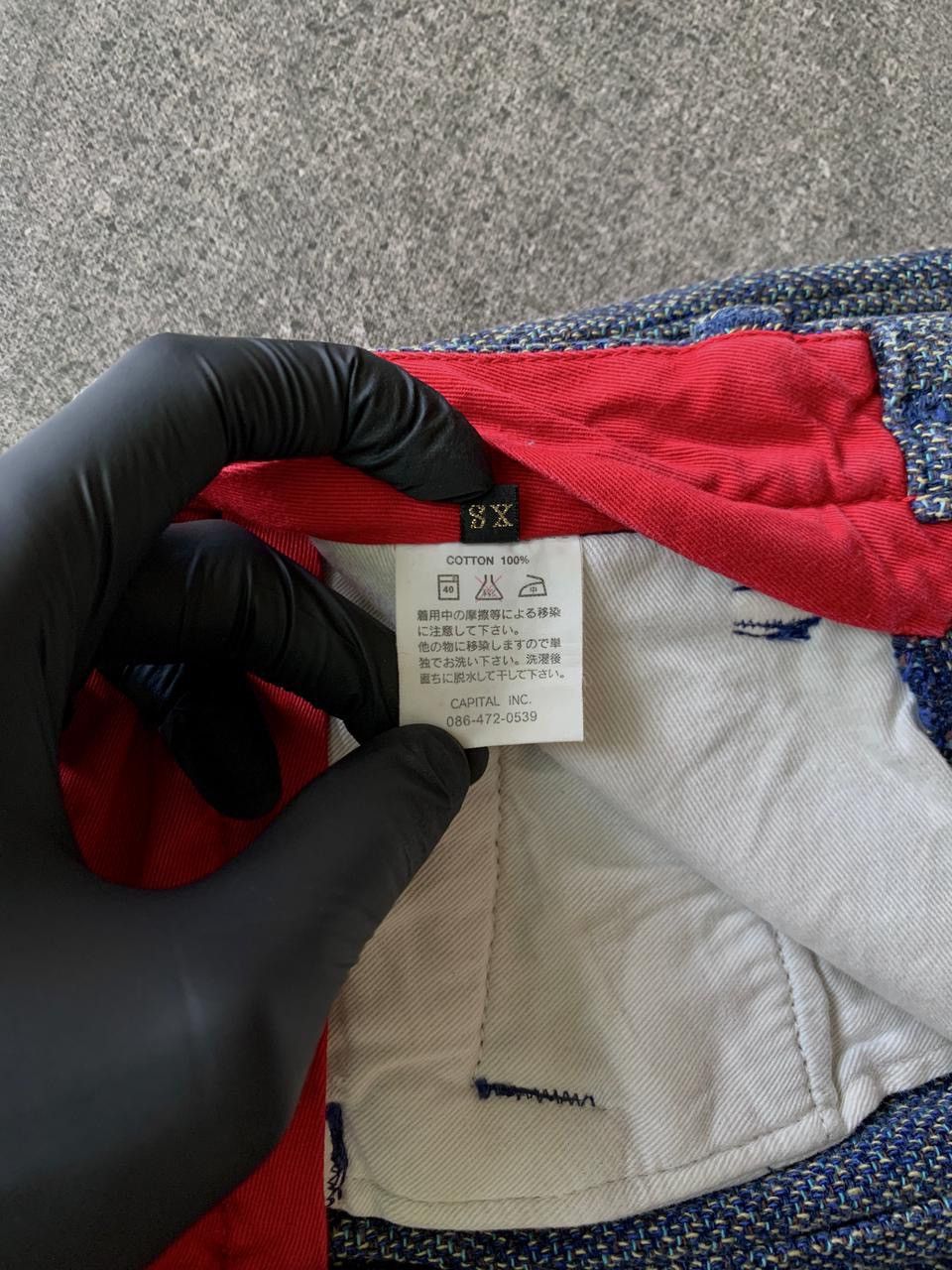Kapital Tweed Textured Flared Pants Size US 27 - 10 Thumbnail