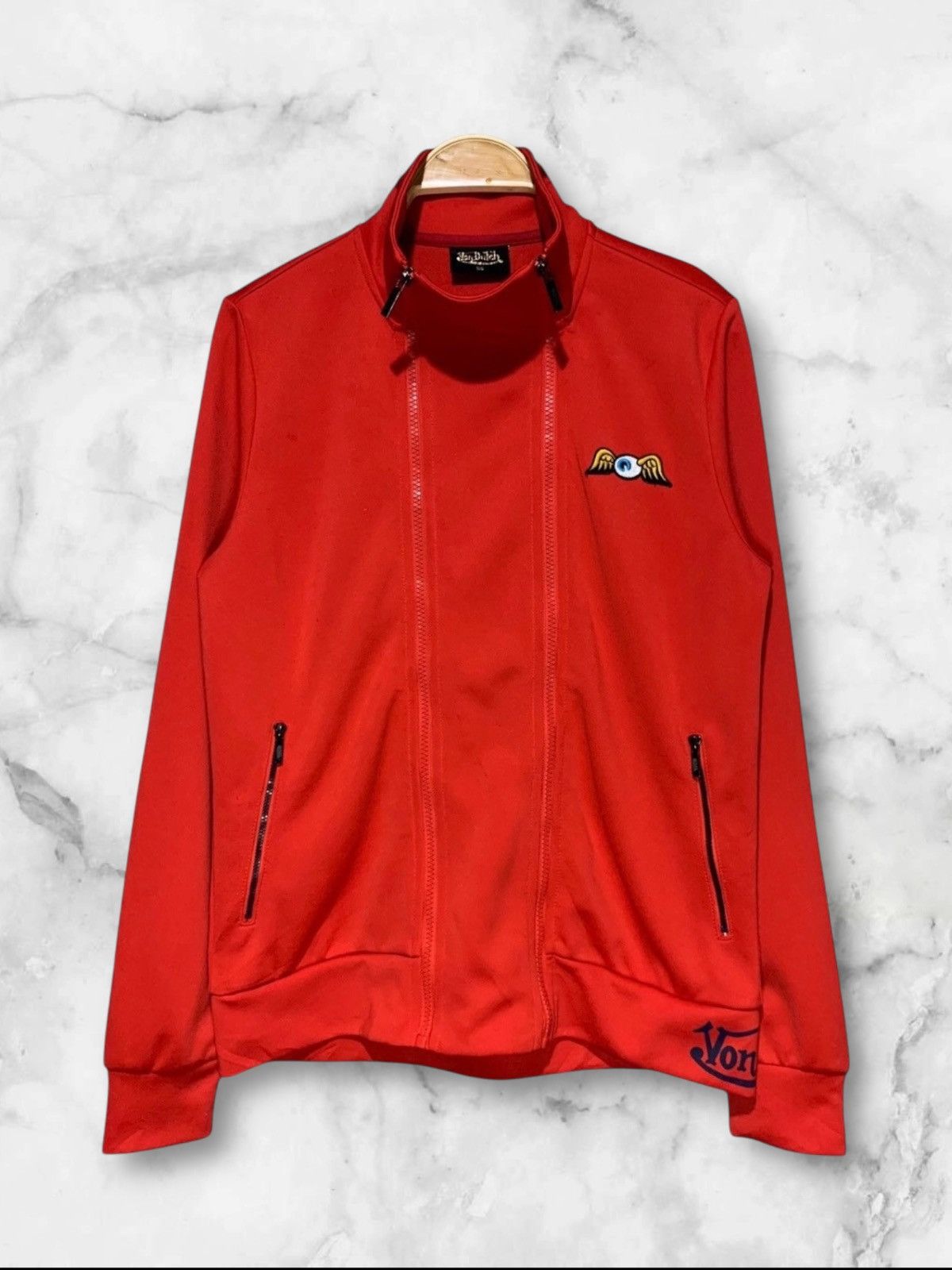 Le Grande Bleu (L.G.B.) × Von Dutch Von Dutch double zipper tracktop Size US S / EU 44-46 / 1 - 2 Thumbnail