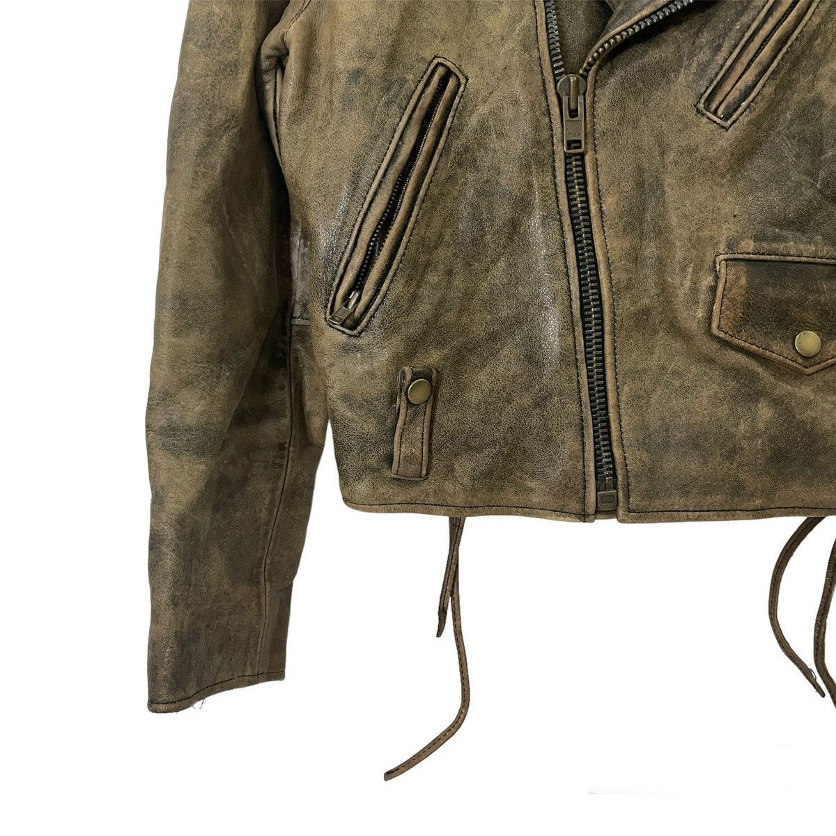 Japanese Brand Vintage Eagle Leather Bikers Jacket Size US M / EU 48-50 / 2 - 9 Thumbnail