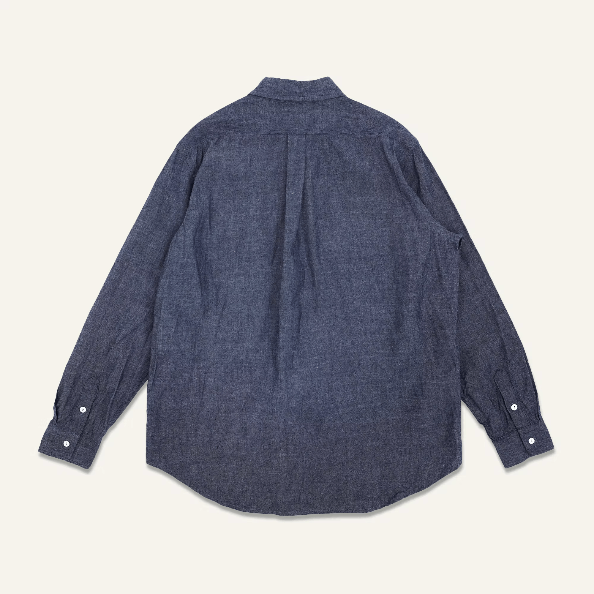 Other 💚 1/25 Conkers Miller Shirt Cotton Chambray Oldham Blue NEW Size US M / EU 48-50 / 2 - 2 Thumbnail